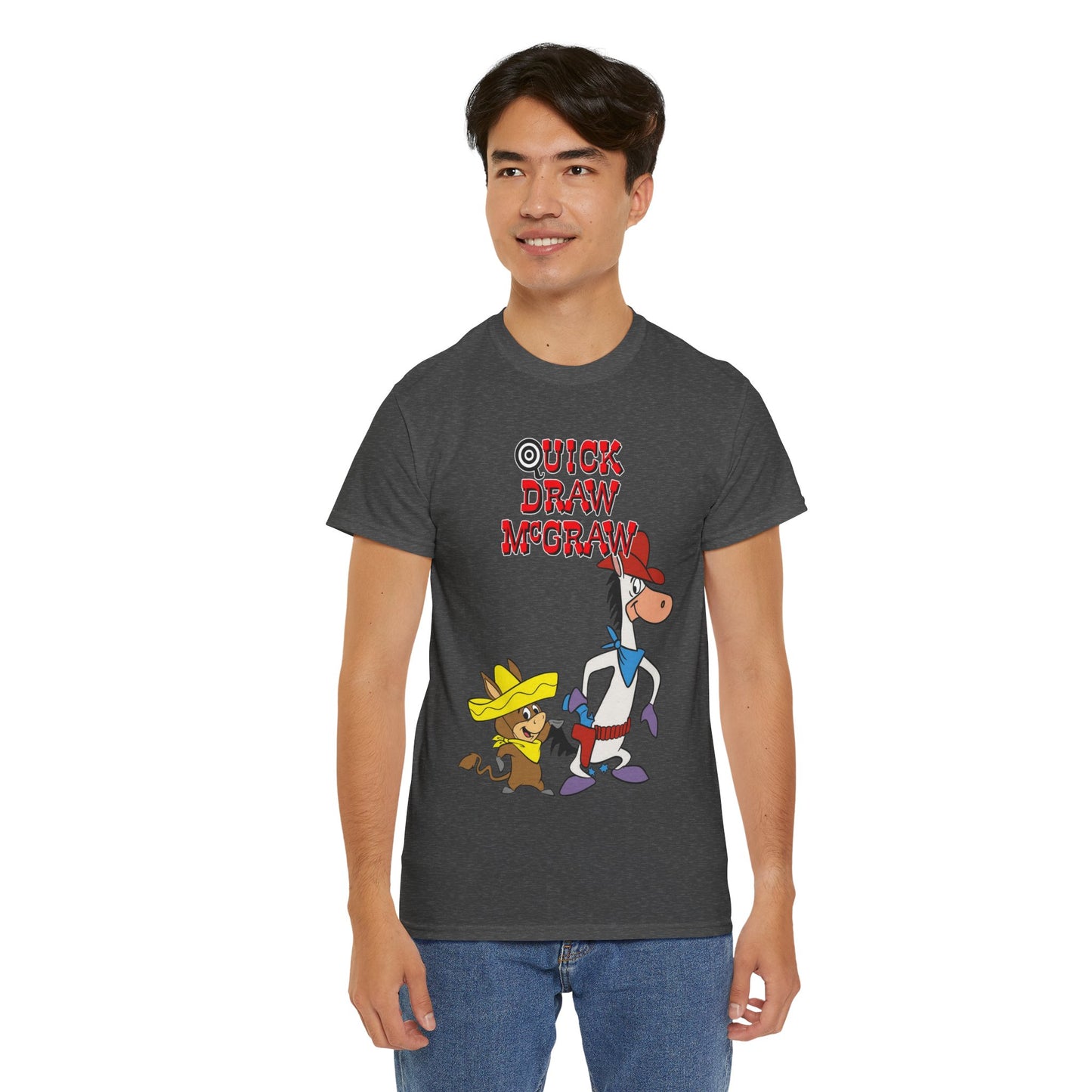 Quick Draw McGraw T-Shirt - Baba Looey - Hanna-Barbera Cartoon - Popular 1960s TV Animation