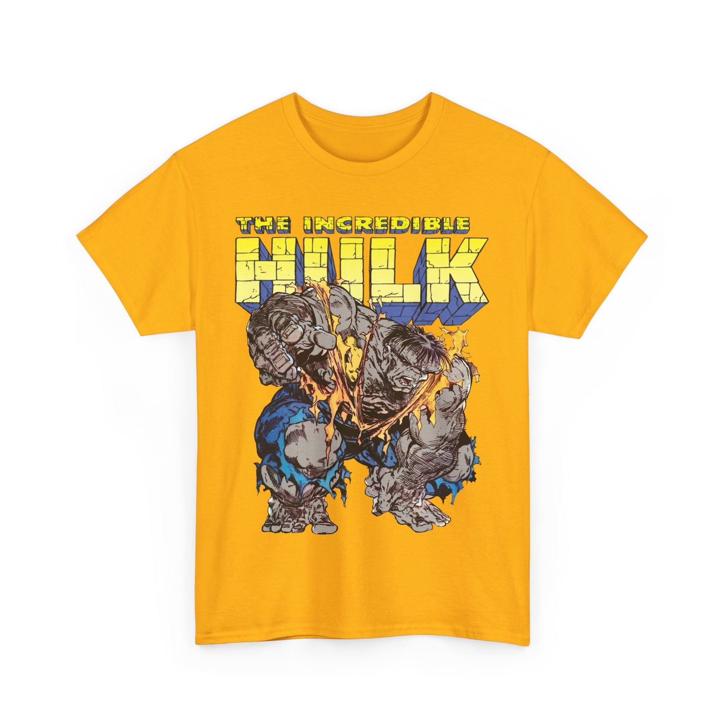 Incredible Hulk T-Shirt - Todd McFarlane Art - Marvel Comics - Grey Hulk, Bruce Banner