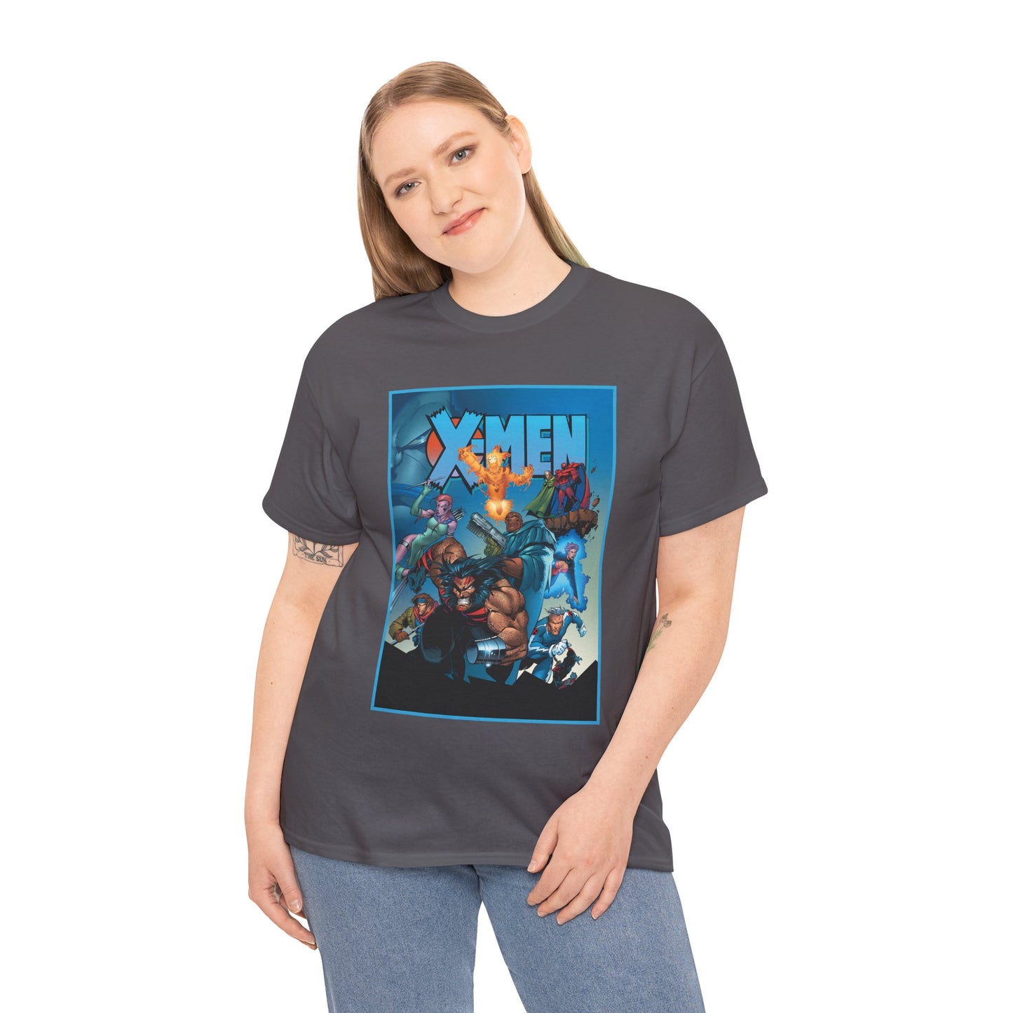 X-Men: Age of Apocalypse T-Shirt - Wolverine, Magneto, Bishop, Quicksilver, Blink - Mutant Alternate Reality - Marvel Comics