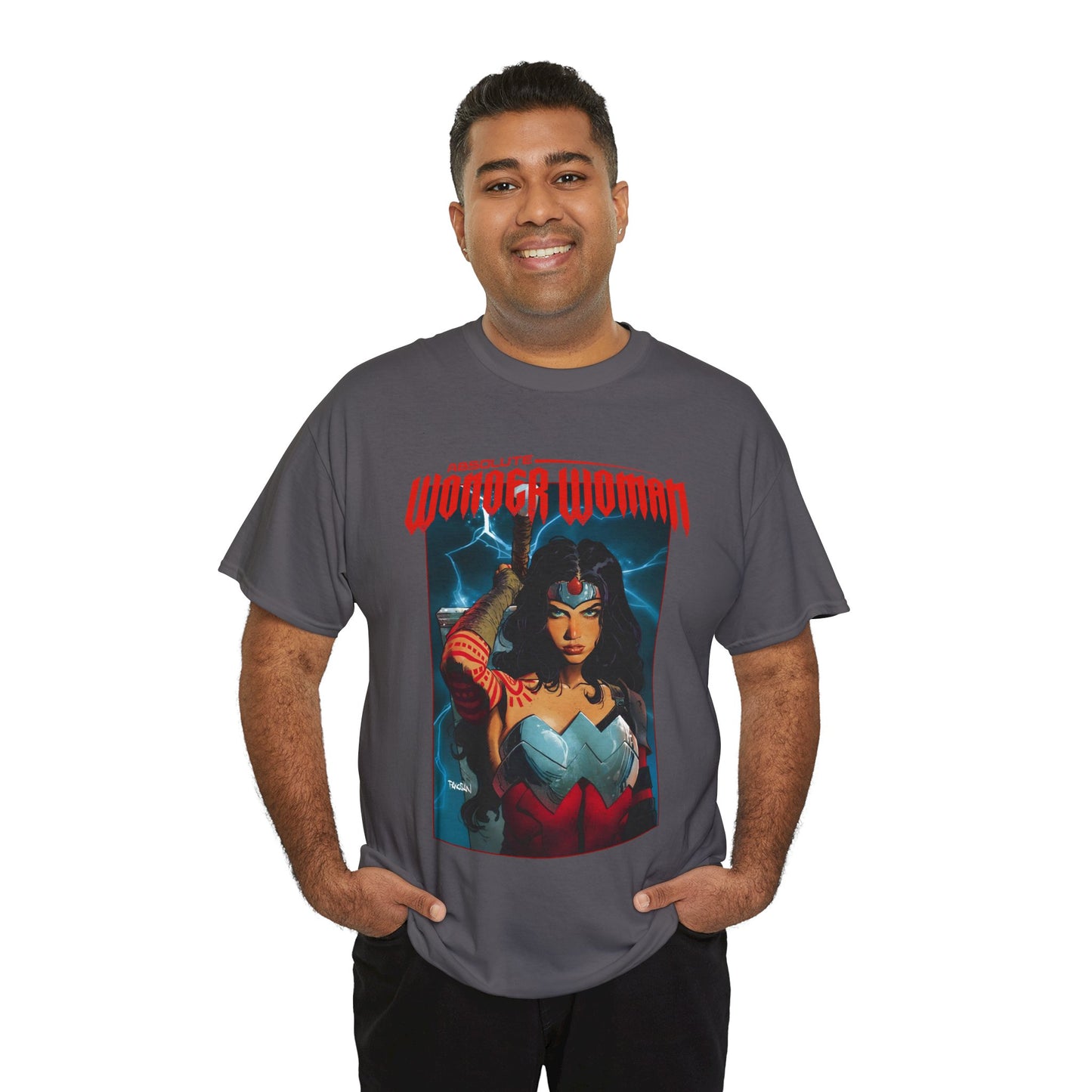 Absolute Wonder Woman T-Shirt - Dan Panosian Art - DC Comics All-In Variant Cover - Raised in Hell by Circe
