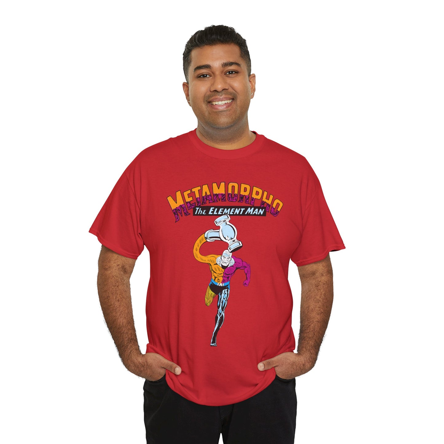 Metamorpho T-Shirt - Jim Aparo Art - DC Comics - Outsiders Team Member - New Superman Movie