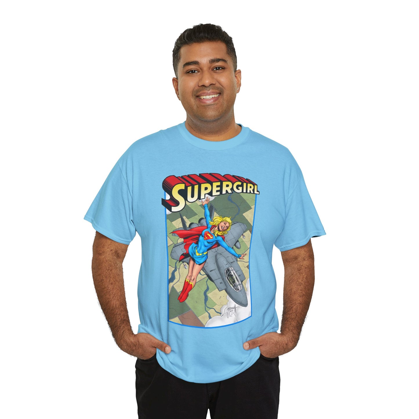 Supergirl T-Shirt - Tom Grummett Art - Kara from Argo City, Superman's Cousin - The Maid of Might - DC Comics