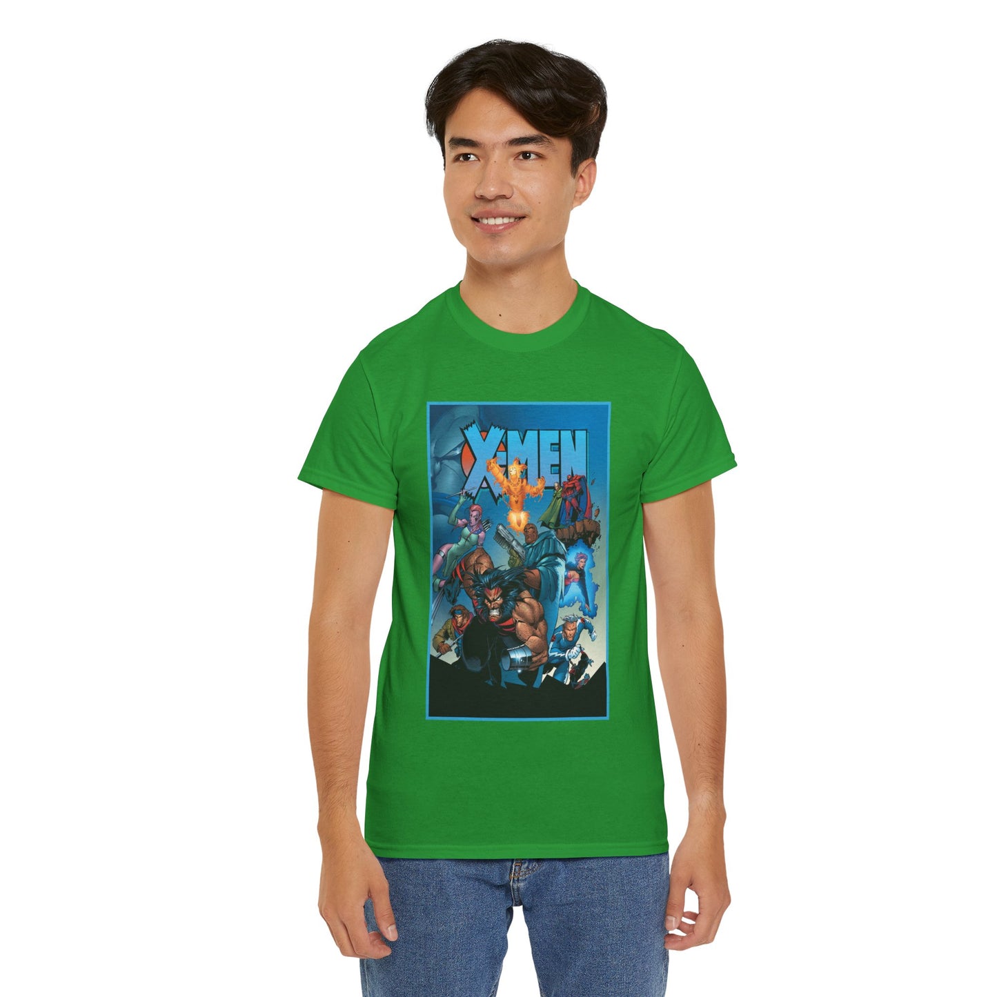 X-Men: Age of Apocalypse T-Shirt - Wolverine, Magneto, Bishop, Quicksilver, Blink - Mutant Alternate Reality - Marvel Comics