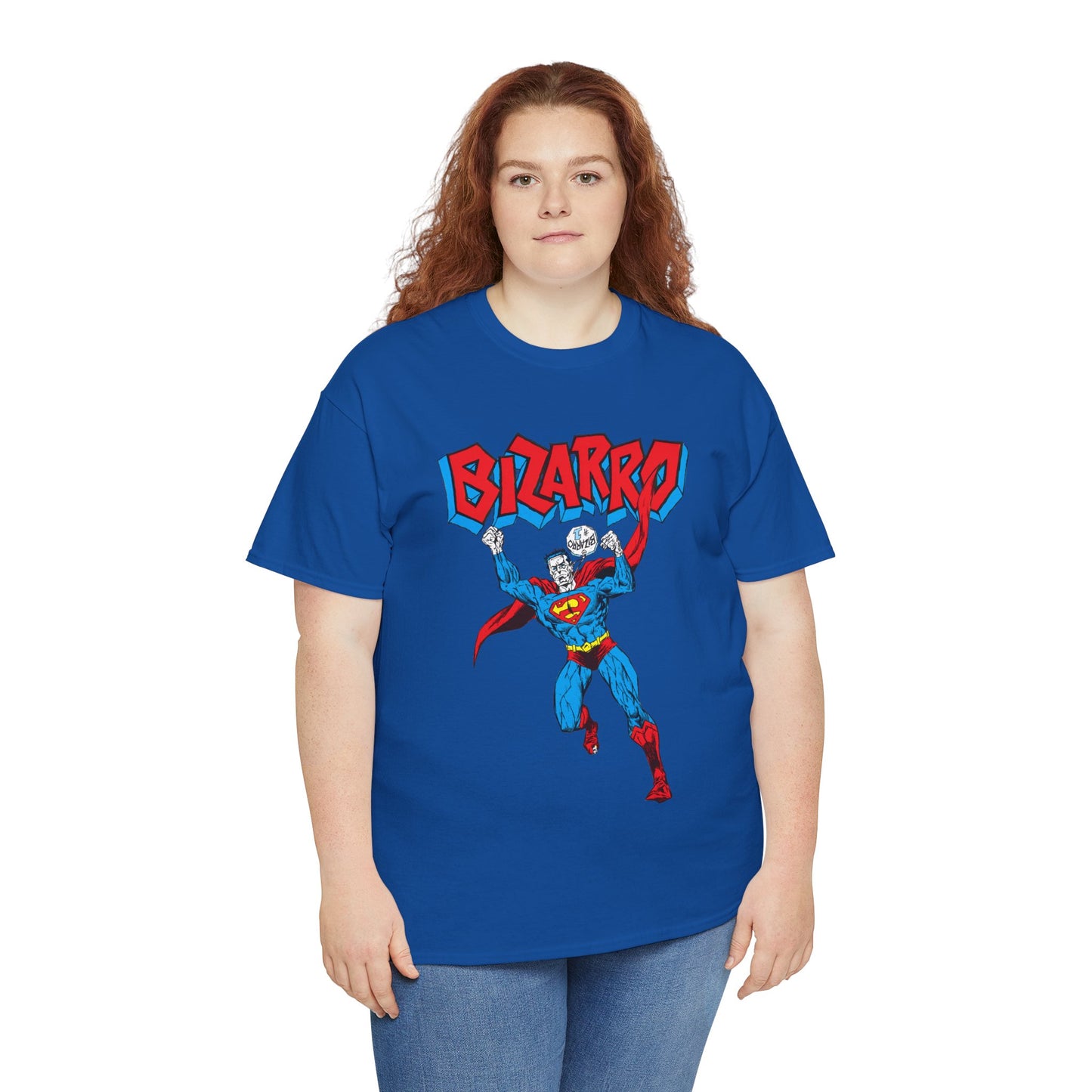 Bizarro T-Shirt - Superman Villain - DC Comics - Bizarro World - Who's Who Art - Silver Age Favourite