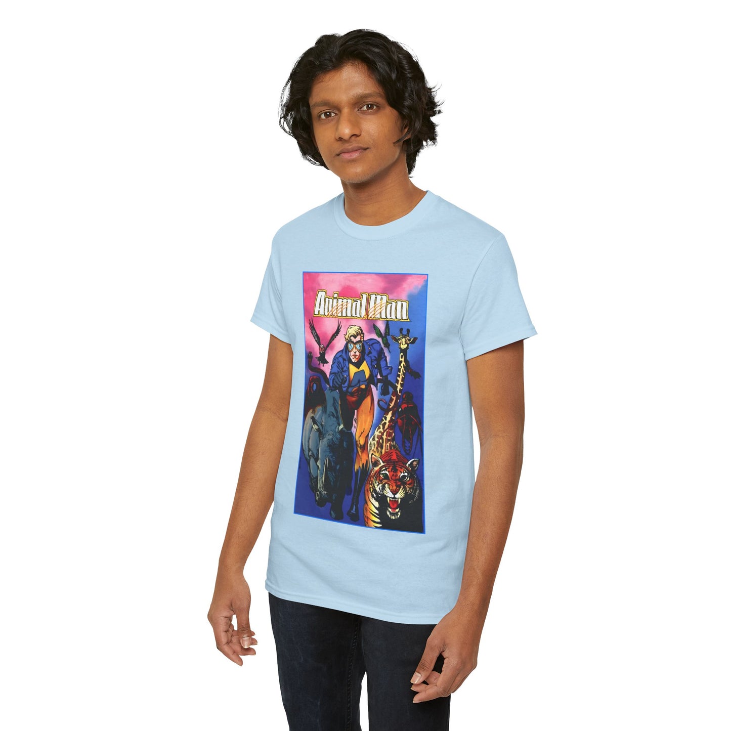 Animal Man T-Shirt - Brian Bolland Art - #1 Cover Art - Buddy Baker - DC Comics, Vertigo Comics