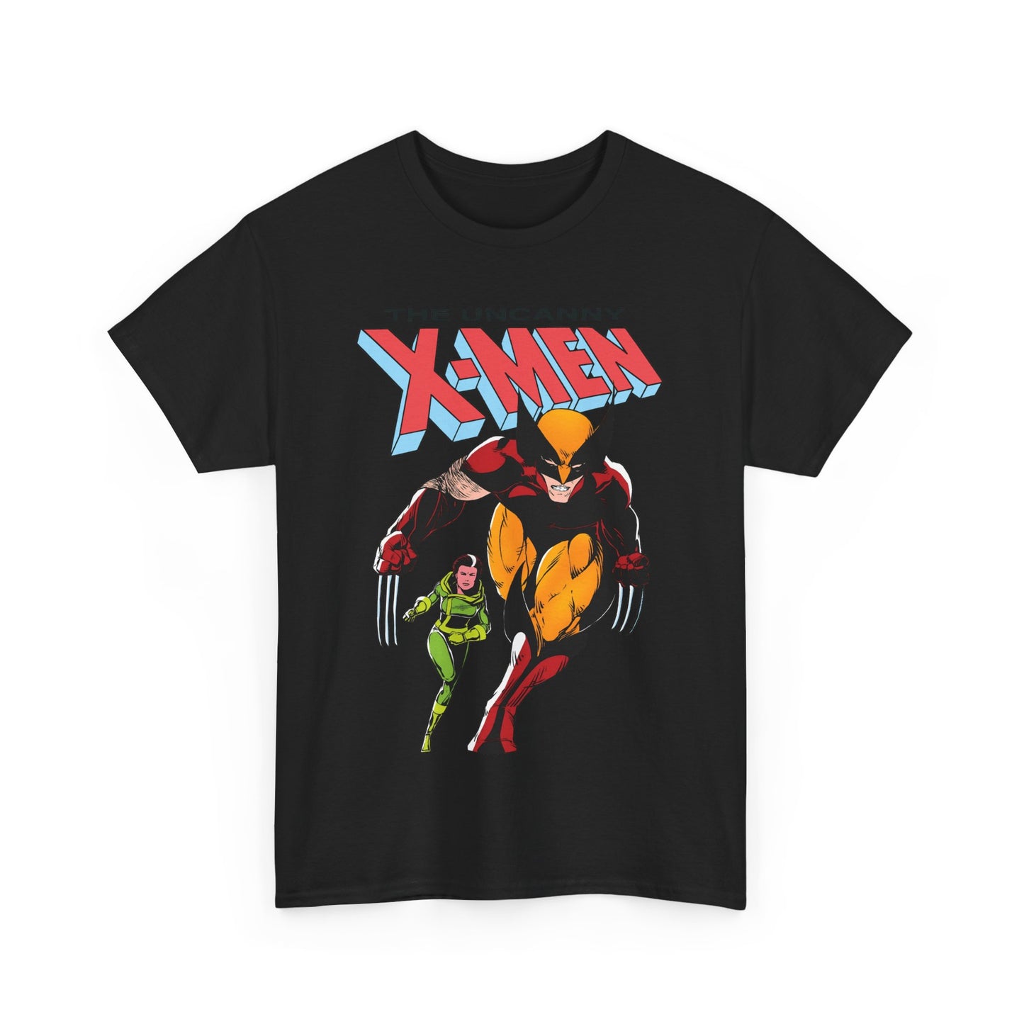 Wolverine & Rogue T-Shirt - Paul Smith Art - X-Member, Mutants - Marvel Comics - Uncanny X-Men #173 Cover - Logan