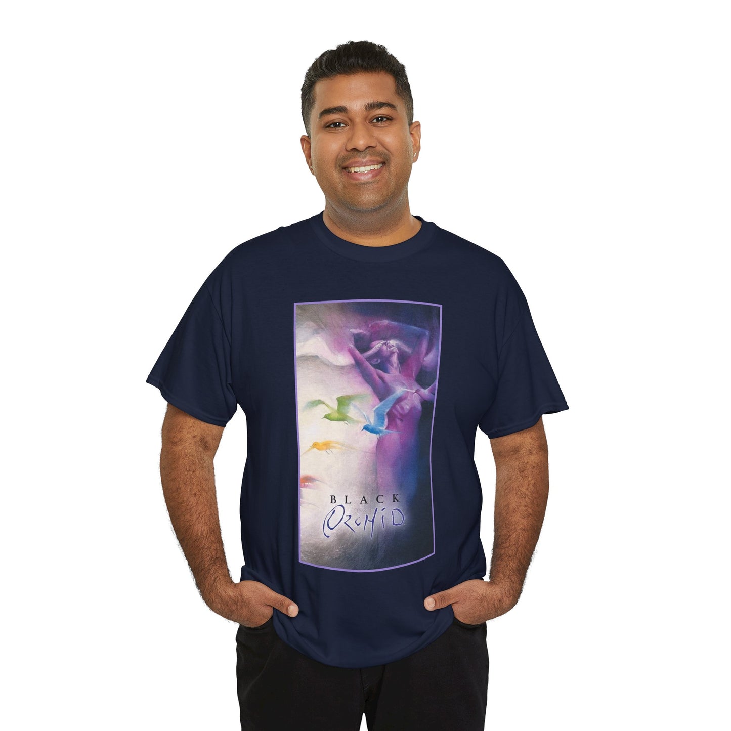 Black Orchid T-Shirt - Dave McKean Art - Susan Linden-Thorne - Neil Gaiman Story - DC Comics, Vertigo Comics