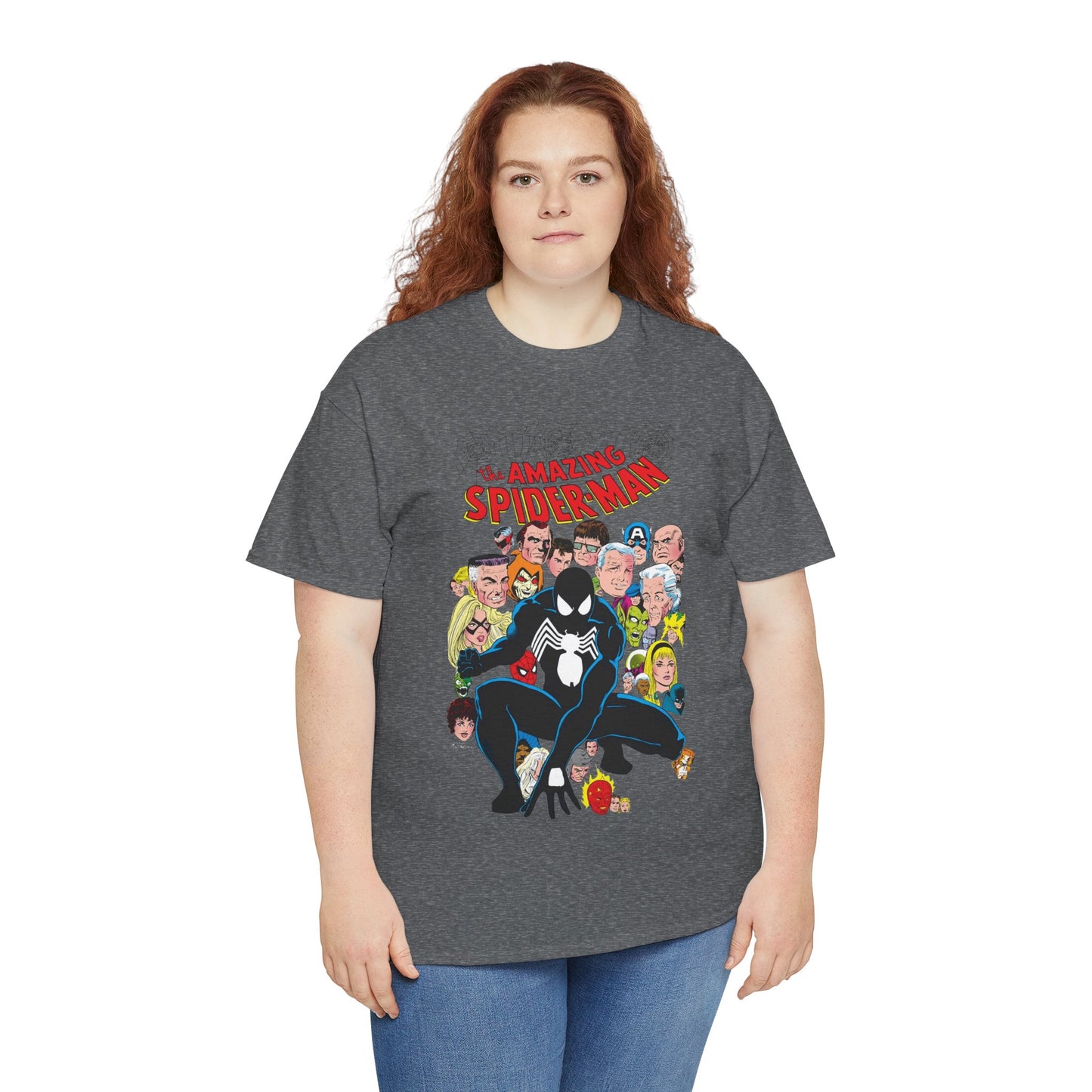 Amazing Spider-Man T-Shirt - Green Goblin, Kingpin, Hobgoblin, Electro, Black Cat, Mysterio, Doctor Octopus, Gwen Stacy - Marvel Comics
