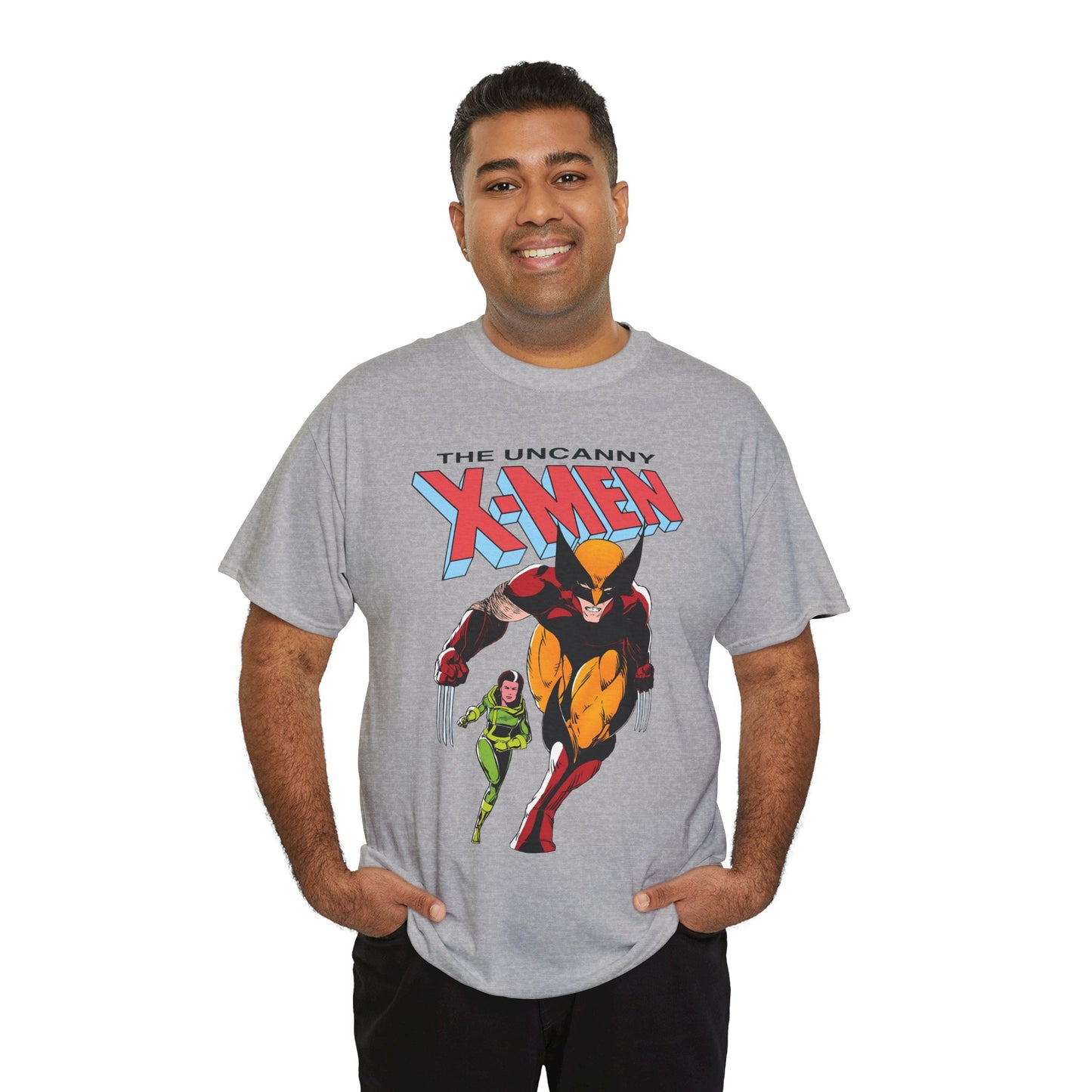 Wolverine & Rogue T-Shirt - Paul Smith Art - X-Member, Mutants - Marvel Comics - Uncanny X-Men #173 Cover - Logan