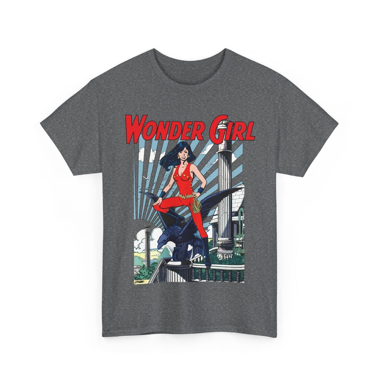 Wonder Girl T-Shirt - George Perez Art - New Teen Titans Member & Leader - Donna Troy, Sister of Wonder Woman - Amazon Warrior - DC Comics