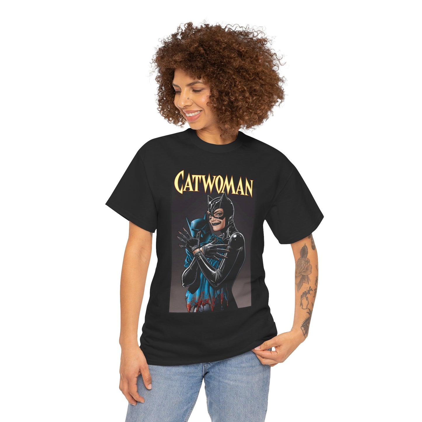 Catwoman T-Shirt - Brian Bolland Art - Batman Foe, Friend, Lover - Gotham City - Selina Kyle, Master Thief - DC Comics