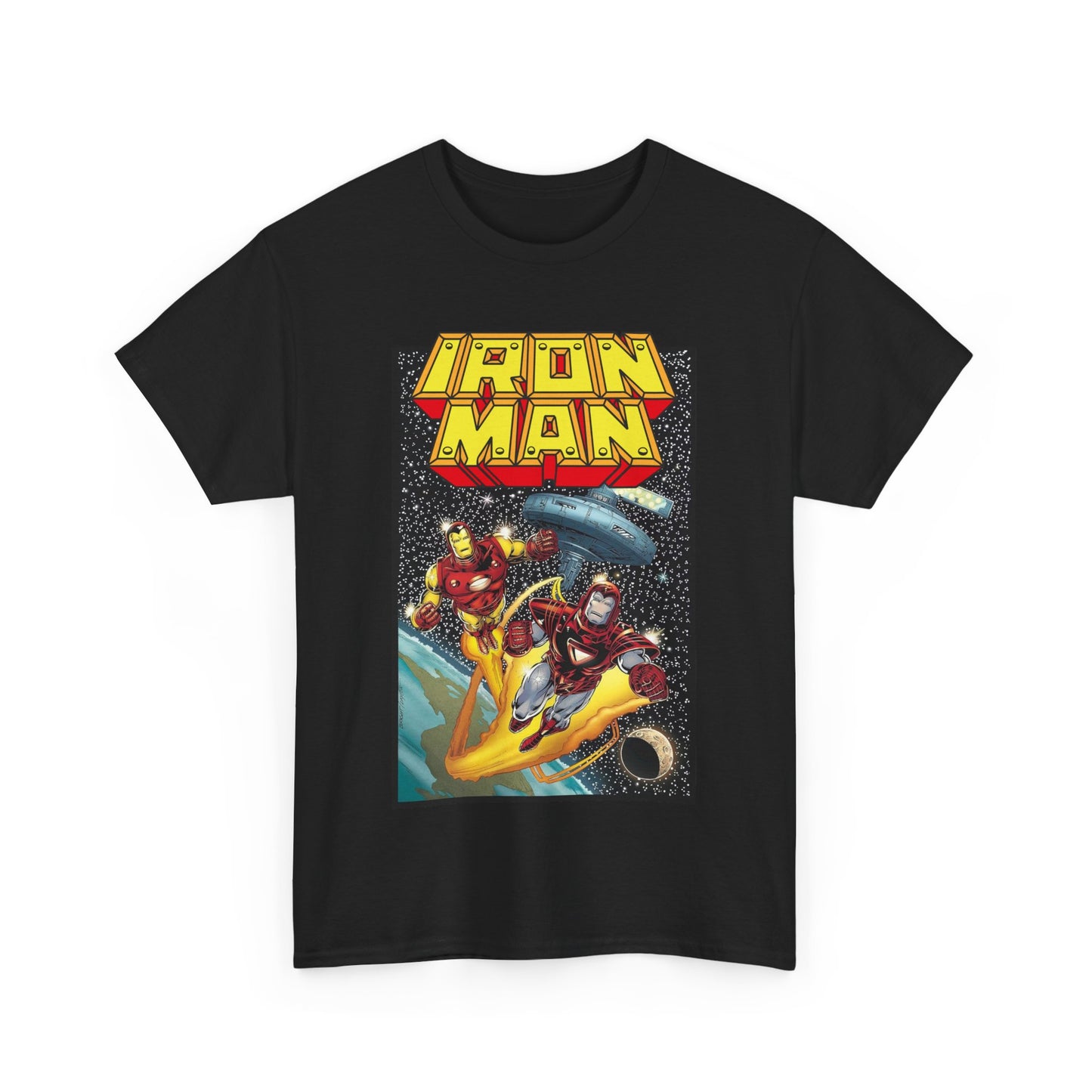 Iron Man T-Shirt - Mark D Bright Art - Armor Wars - War Machine - Tony Stark & James Rhodes - Marvel Comics