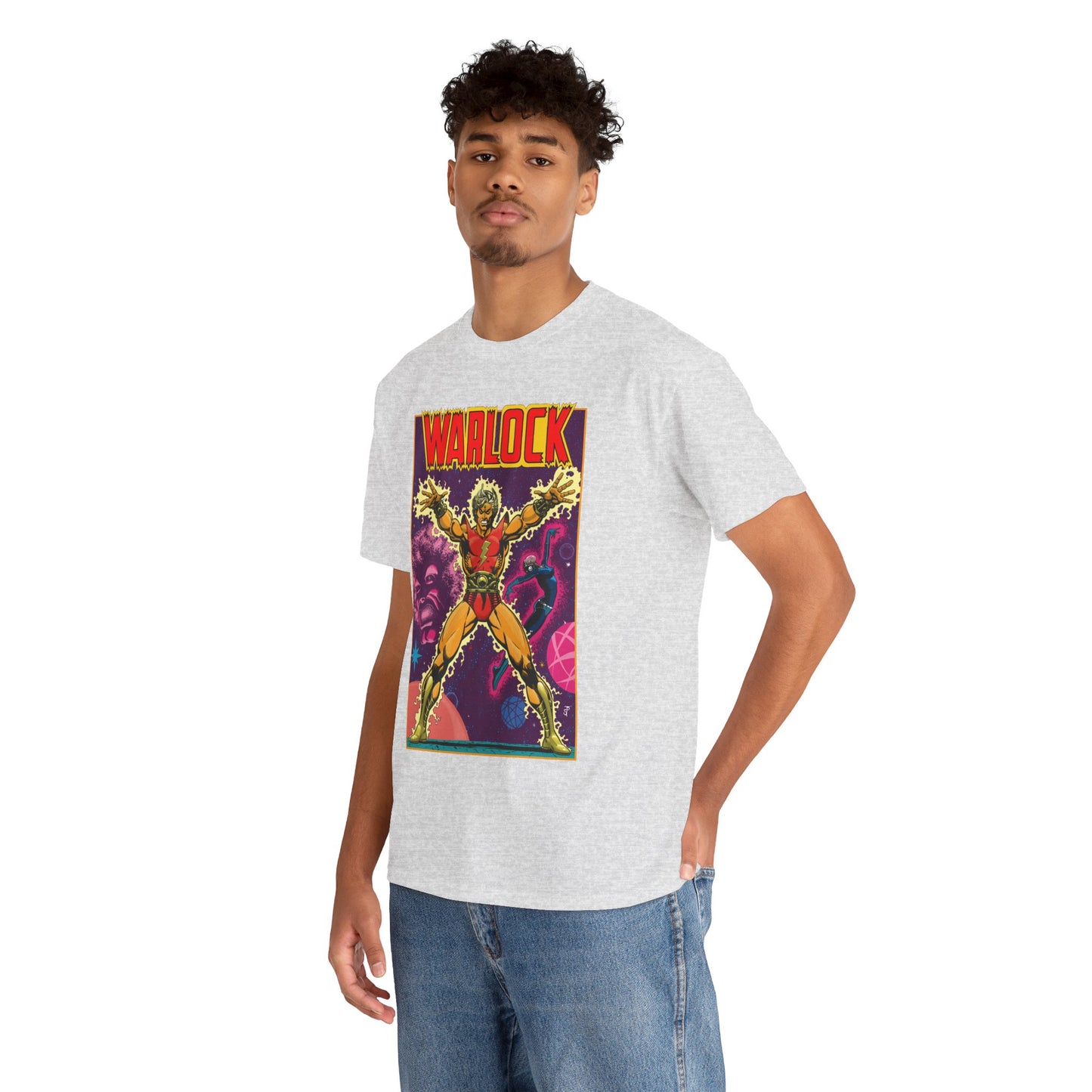 Adam Warlock T-Shirt - Jim Starlin Cover Art - Strange Tales #178 - Popular Marvel Comics Series - Cosmic Heroes