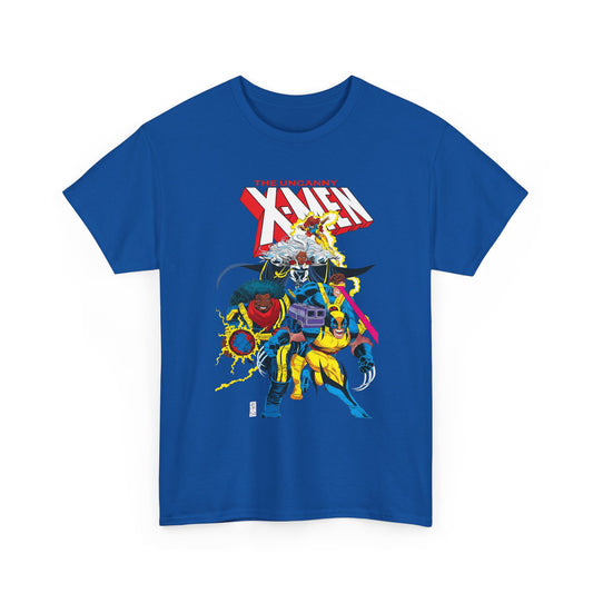 Uncanny X-Men T-Shirt - John Romita Jr Art - Cyclops, Storm, Bishop, Jean Grey, Wolverine - Marvel Comics