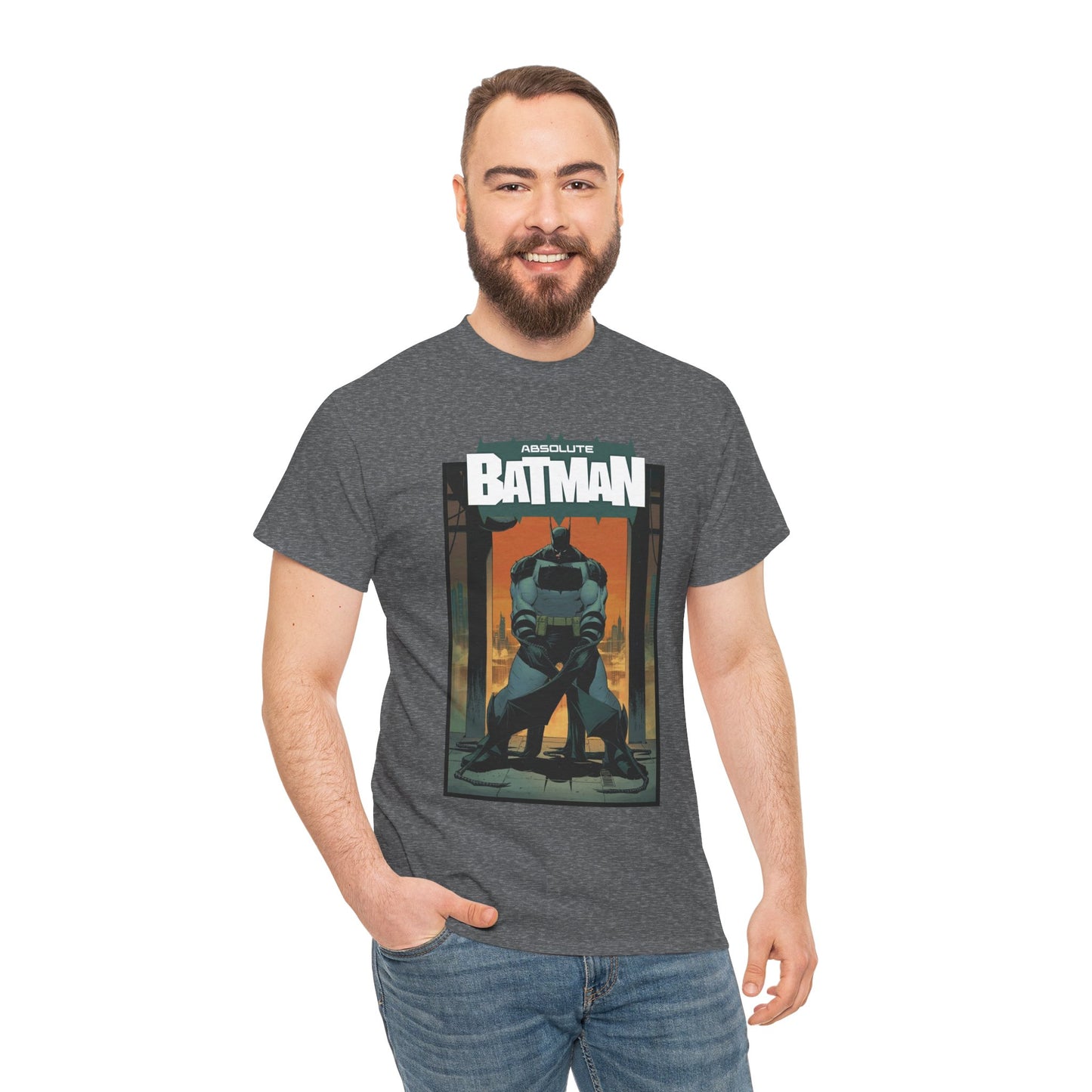 Absolute Batman T-Shirt - DC All-In Series - Amazing Nick Dragotta Art, Scott Snyder Story - Gotham City, Bruce Wayne - DC Comics