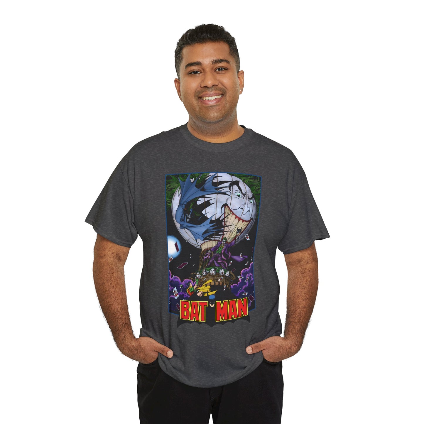 Batman T-Shirt - George Perez Art - From The Portfolio - Joker & Robin - DC Comics