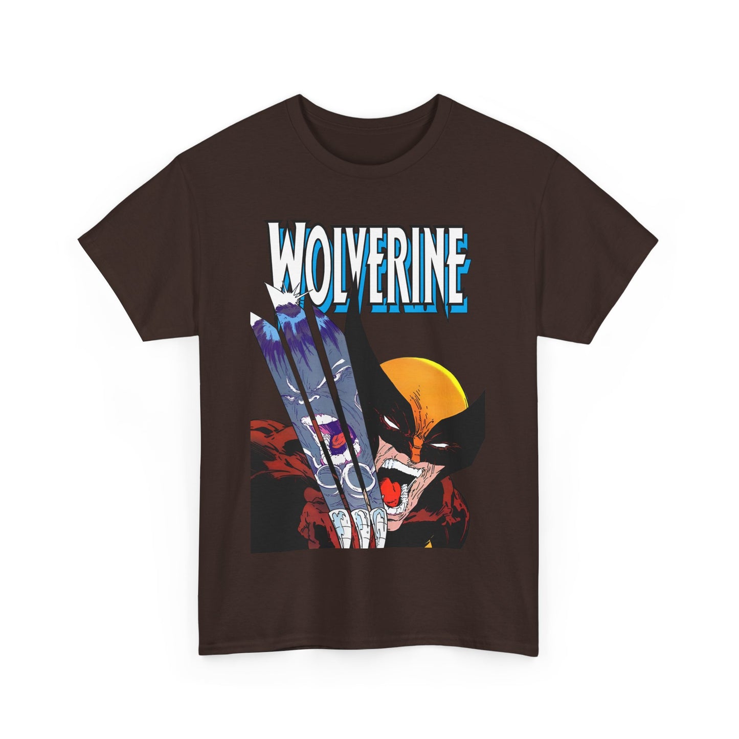 Wolverine T-Shirt - Amazing Todd McFarlane Art - Classic Image Vs Incredible Hulk - Marvel Comics - Logan