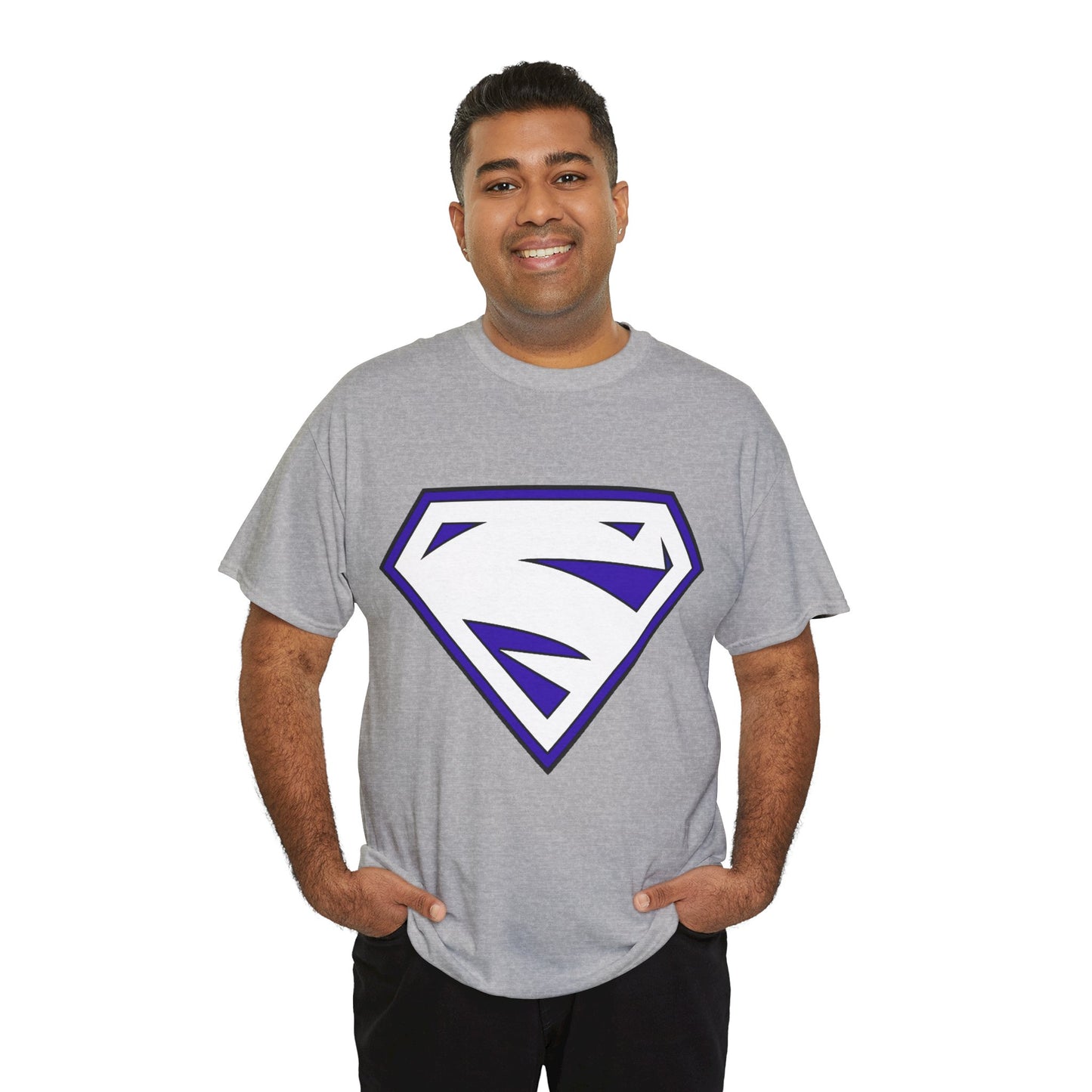 Electric Superman Logo T-Shirt - Clark Kent - Man of Steel - DC Comics - 1990s Storyline