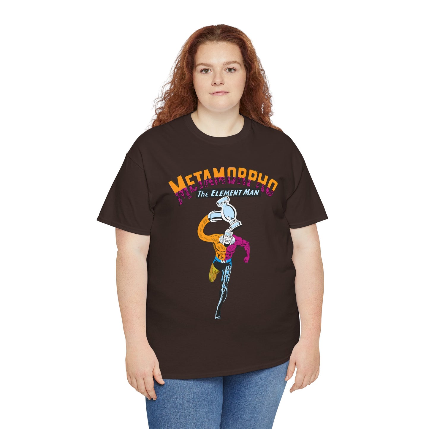 Metamorpho T-Shirt - Jim Aparo Art - DC Comics - Outsiders Team Member - New Superman Movie