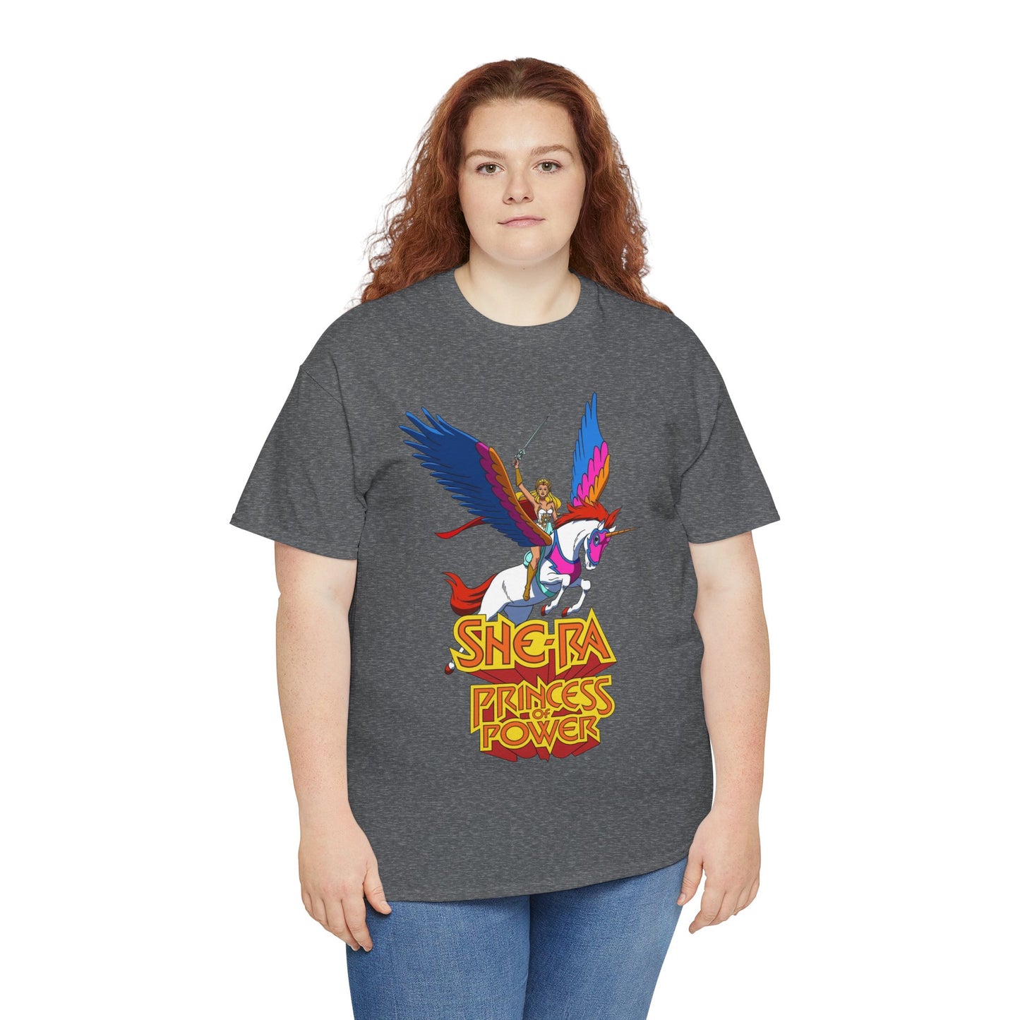 She-Ra & Swiftwind T-Shirt - Adora, Princess of Power, POP - Beloved Filmation Cartoon from the 1980s - He-Man Connection - Etheria - Fighting Hordak and the Evil Horde