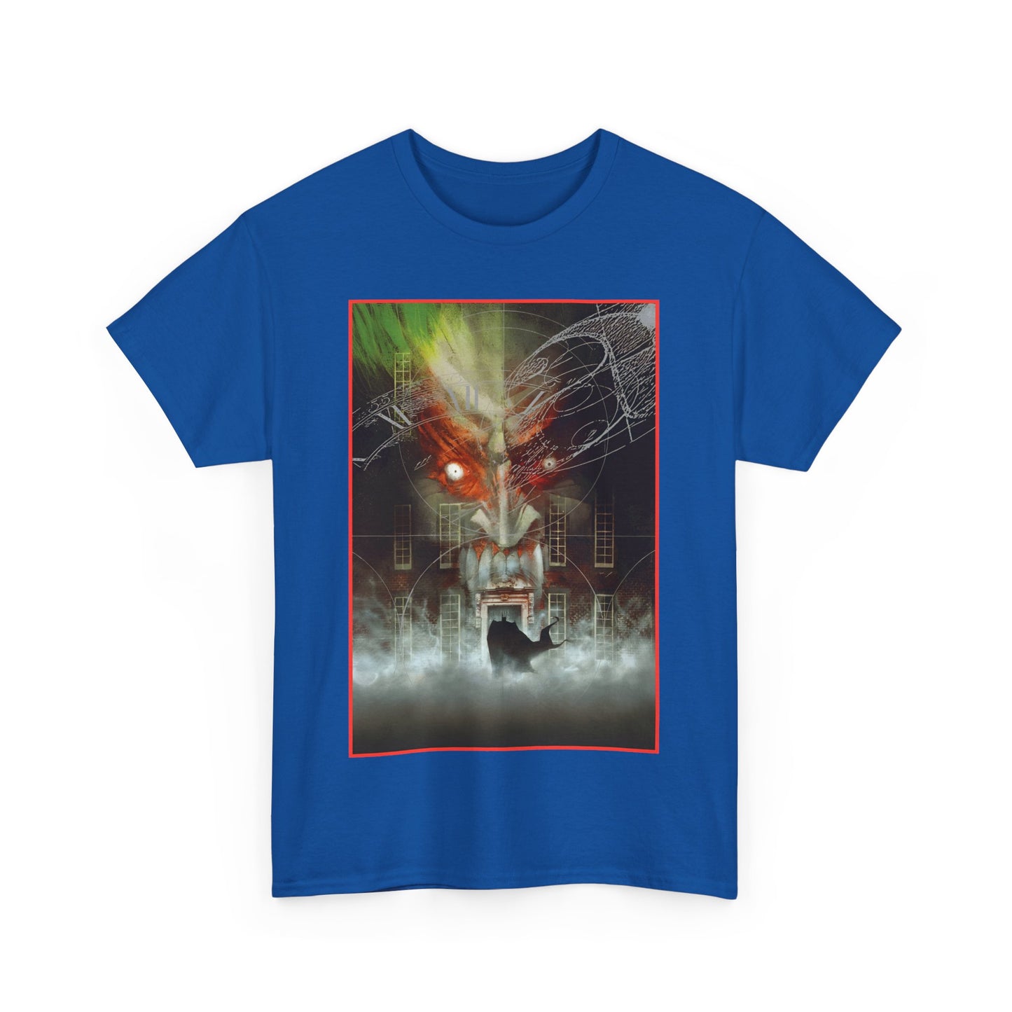 Batman: Arkham Asylum T-Shirt - Dave McKean Art - From the Grant Morrison Graphic Novel - DC Comics - Dark Knight Detective