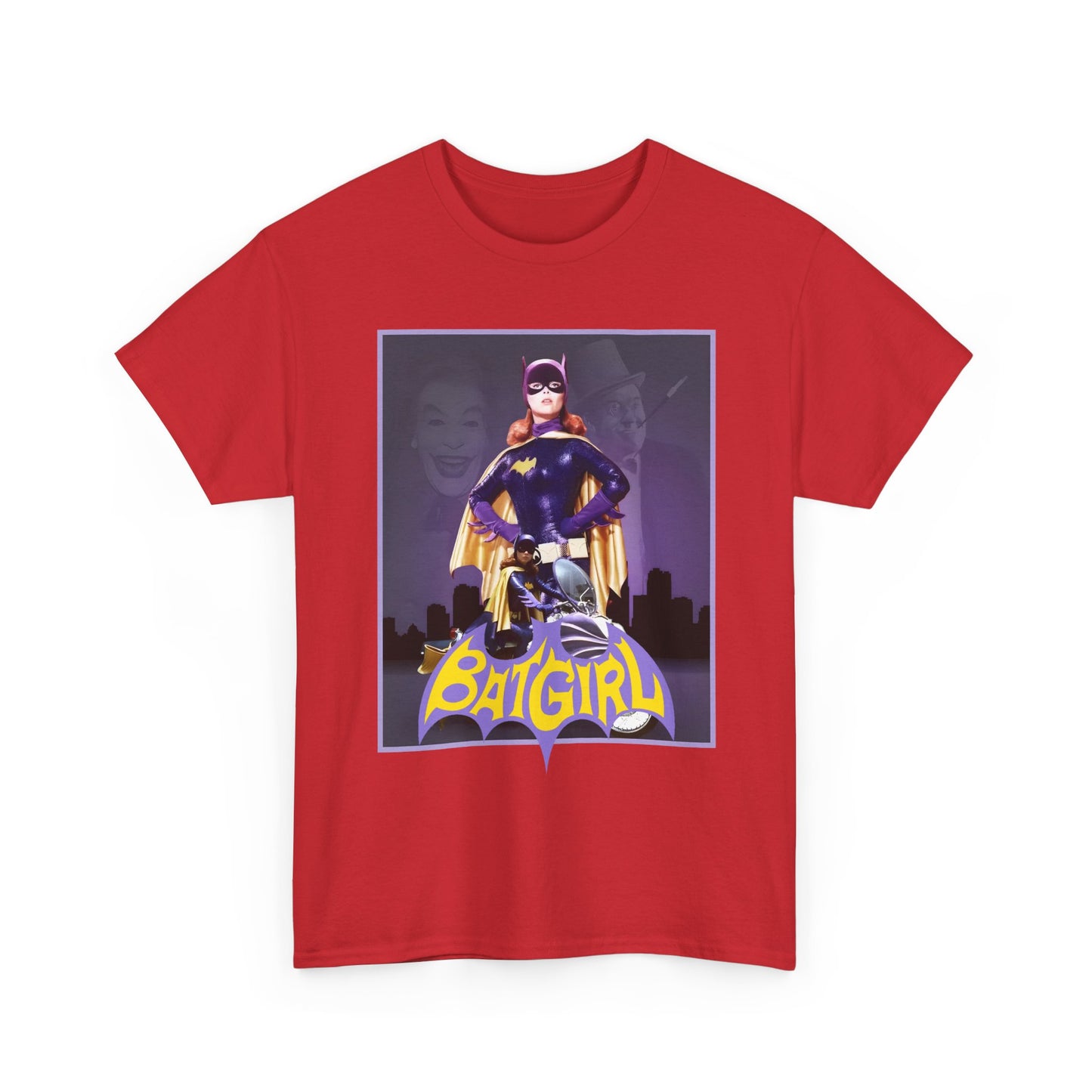 Batgirl T-Shirt - Yvonne Craig - Batman 1966 TV Series - Barbara Gordon, Daughter of Commissioner Gordon, Gotham City Hero