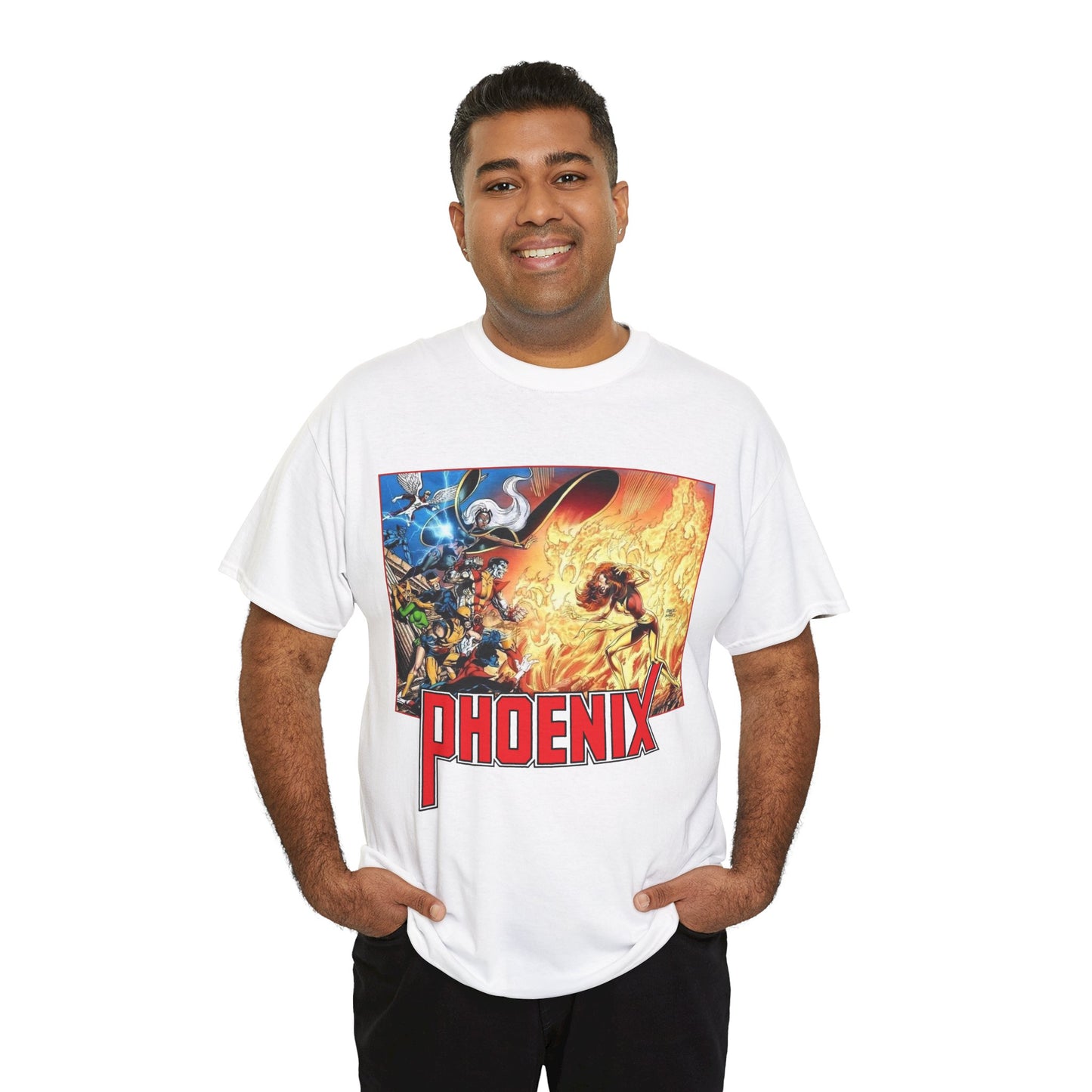 Phoenix T-Shirt - John Byrne Art - Untold X-Men Story - Jean Grey - Marvel Comics - Cyclops, Wolverine