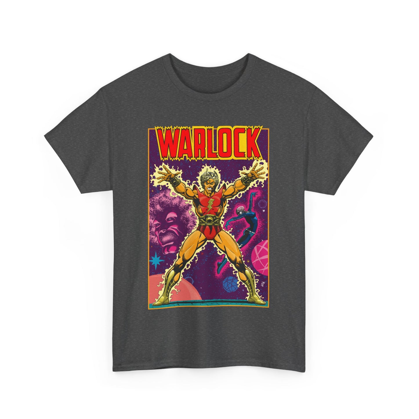 Adam Warlock T-Shirt - Jim Starlin Cover Art - Strange Tales #178 - Popular Marvel Comics Series - Cosmic Heroes
