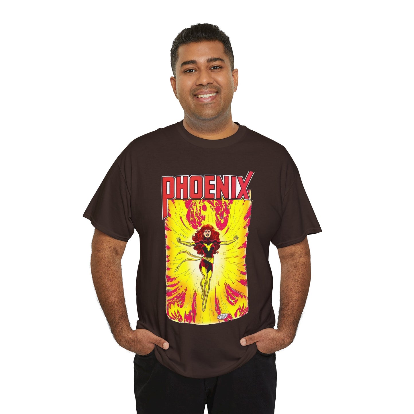 Dark Phoenix T-Shirt - John Byrne Art - Uncanny X-Men, Jean Grey - Marvel Comics