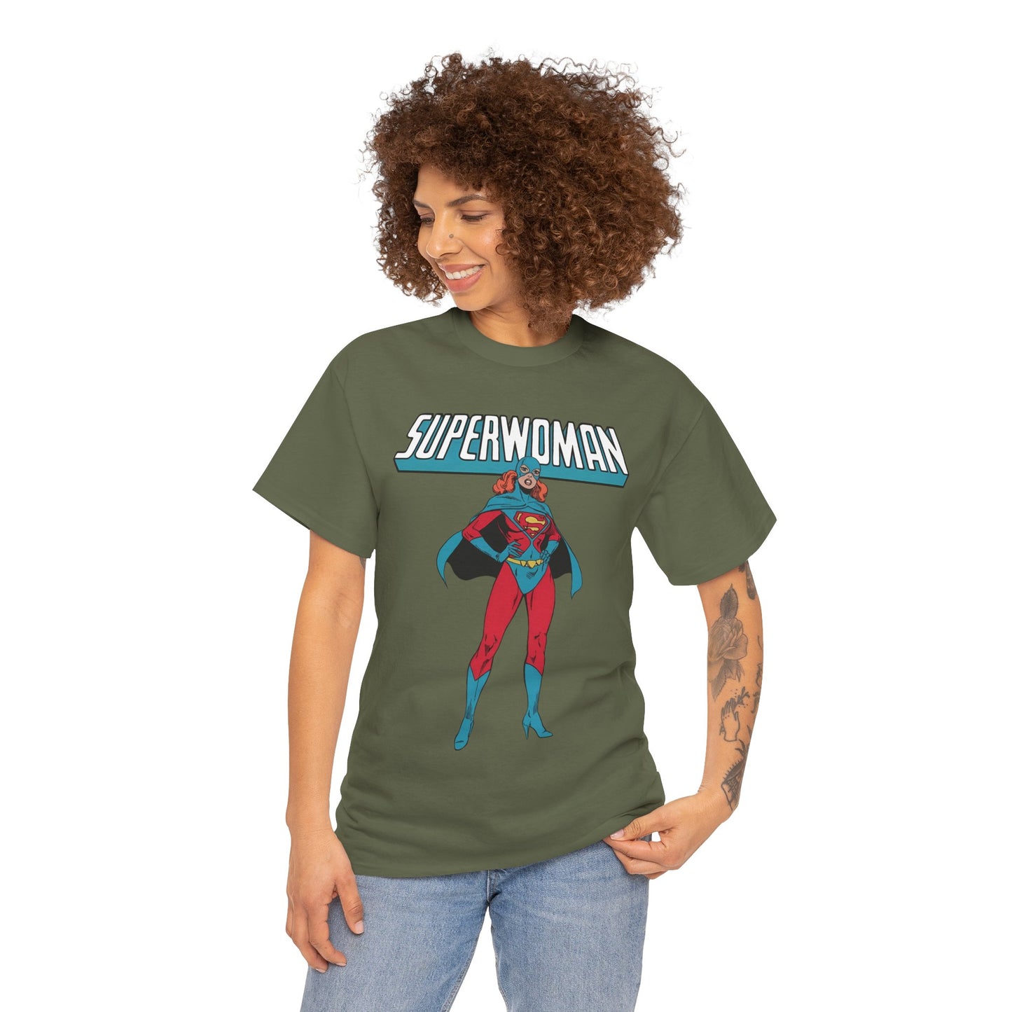 Superwoman T-Shirt - Kristen Wells - DC Comics Presents Annuals Appearances - Superman Ally from the Future - DC Comics