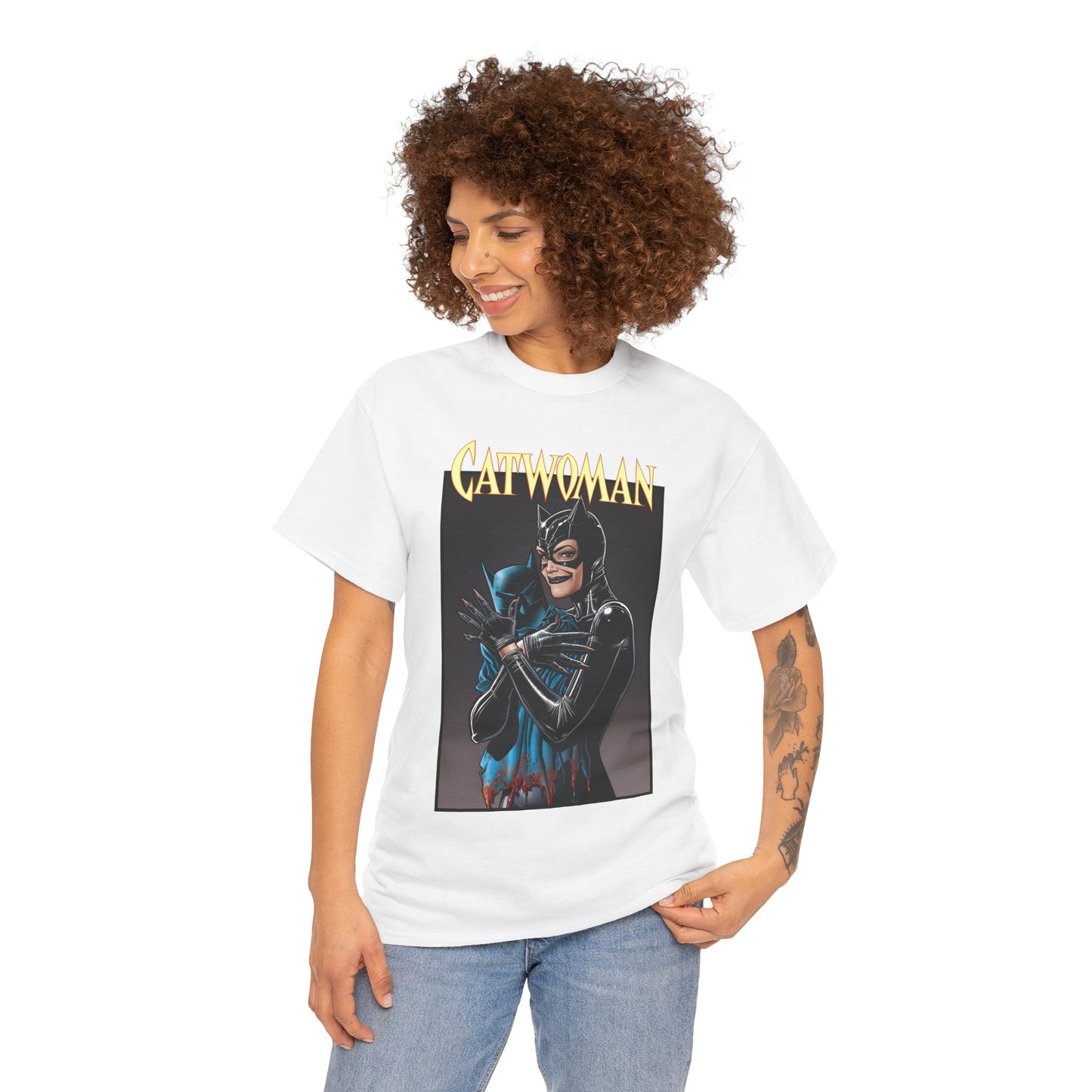Catwoman T-Shirt - Brian Bolland Art - Batman Foe, Friend, Lover - Gotham City - Selina Kyle, Master Thief - DC Comics