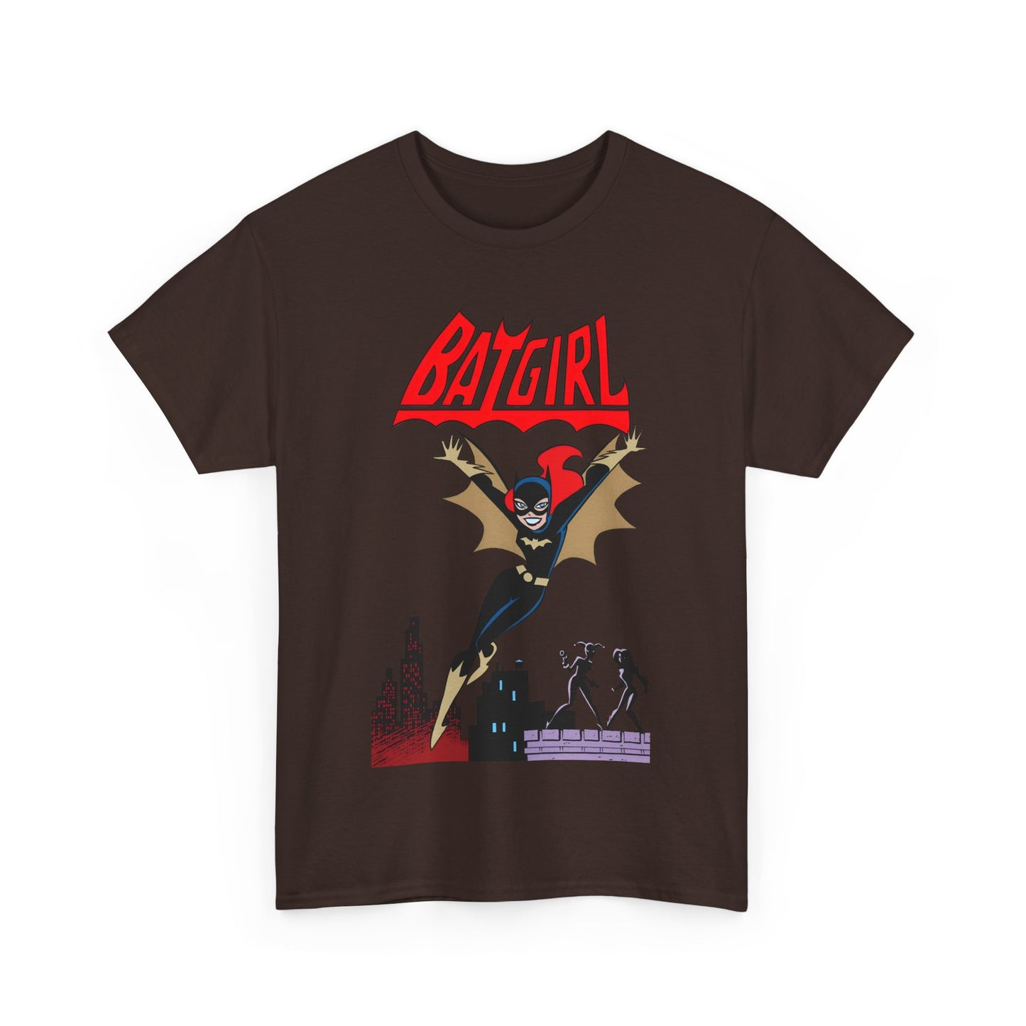 Batgirl T-Shirt - Bruce Timm Art - Batman Animated Series 1990s - Gotham City, Batman, Barbara Gordon - WB Cartoon - DC Comics