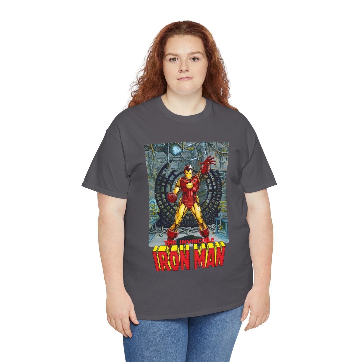 Iron Man T-Shirt - Bob Layton Art - Tony Stark Armor - Avengers Member & Leader - Marvel Comics