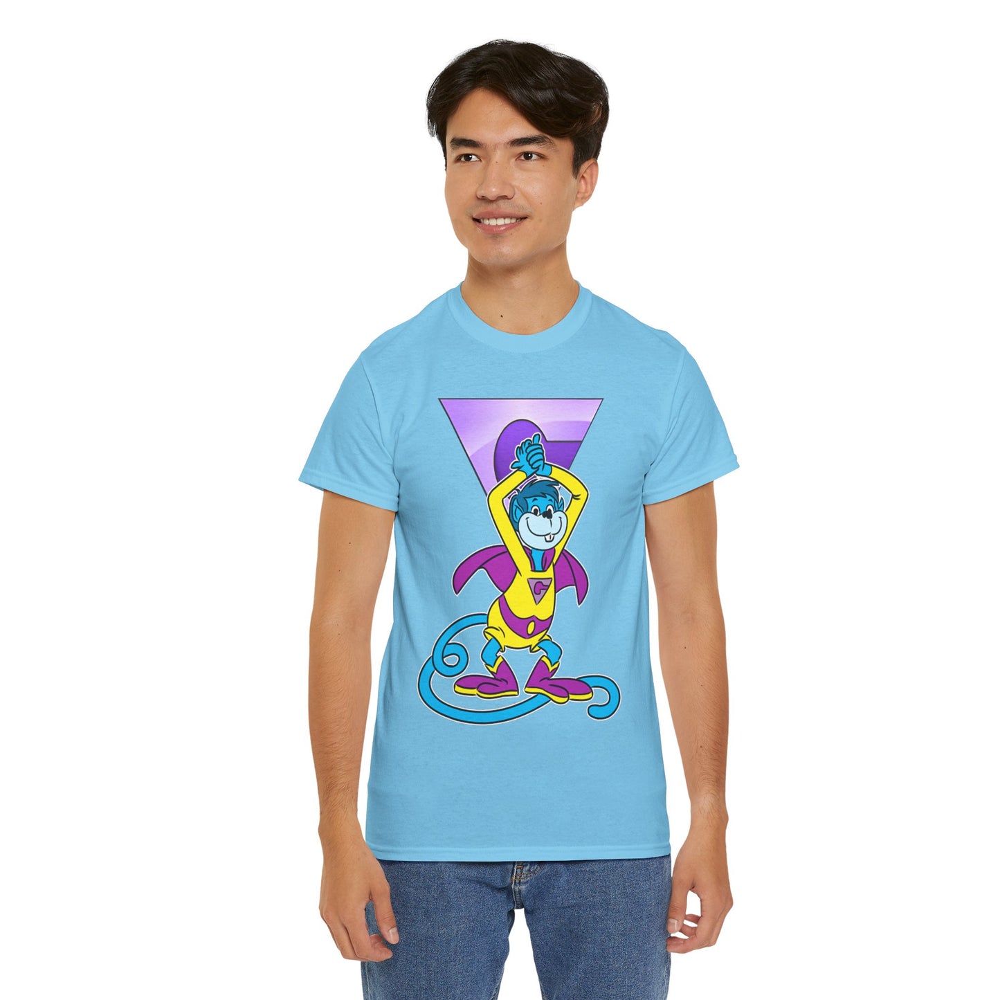 Gleek T-Shirt - Super Friends Cartoon - Wonder Twins Mascot - DC Comics - Space Monkey from Exxor - Zan & Jayna