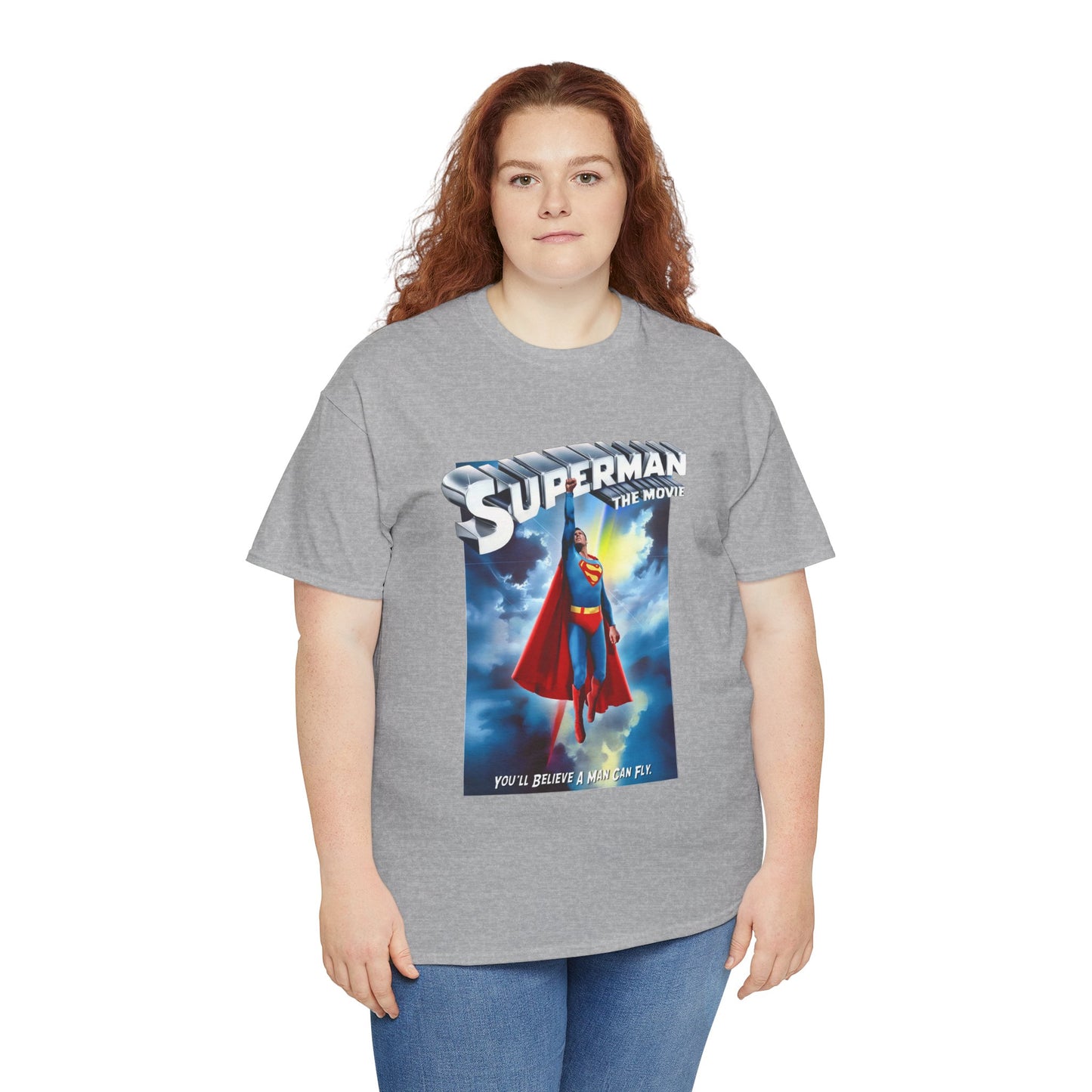 Superman The Movie T-Shirt - DC Comics - Man of Steel - Christopher Reeve 1978
