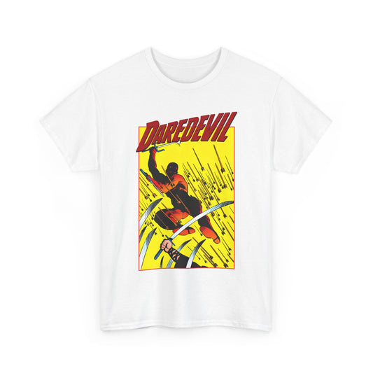 Daredevil T-Shirt - Frank Miller Art - Matt Murdock - Ninja Arrow Attack - 1980s Classic Story - Marvel Comics