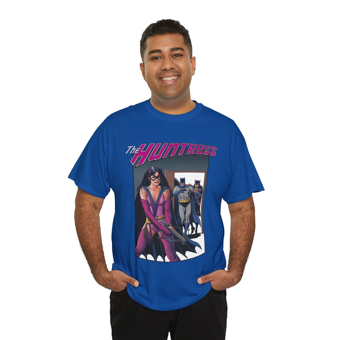 Huntress Shirt - Brian Bolland Art - Helena Wayne, Batman and Catwoman's Daughter - JSA Member, Earth 2 - DC Comics