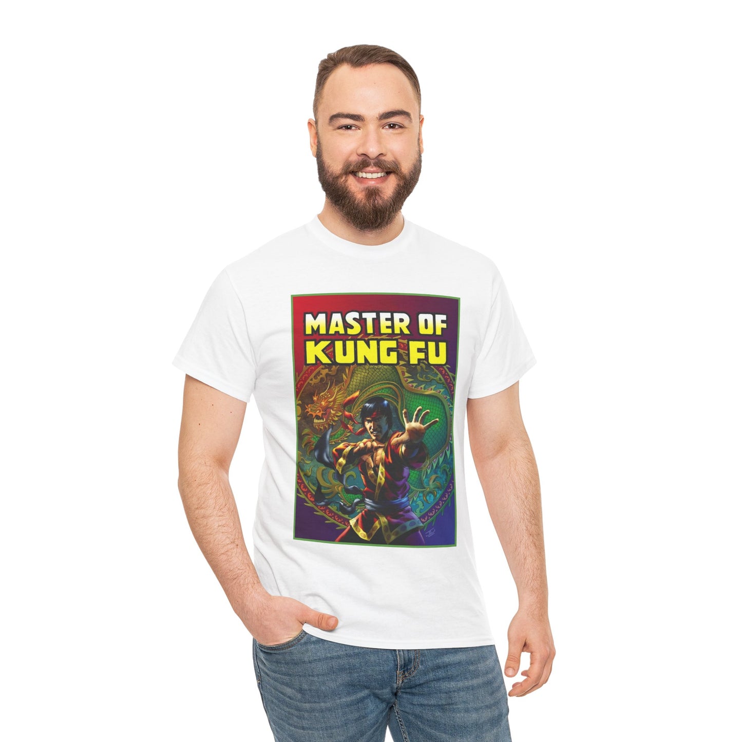 Shang-Chi, Master of Kung Fu T-Shirt - Paul Gulacy Art - Marvel Comics - 1970s