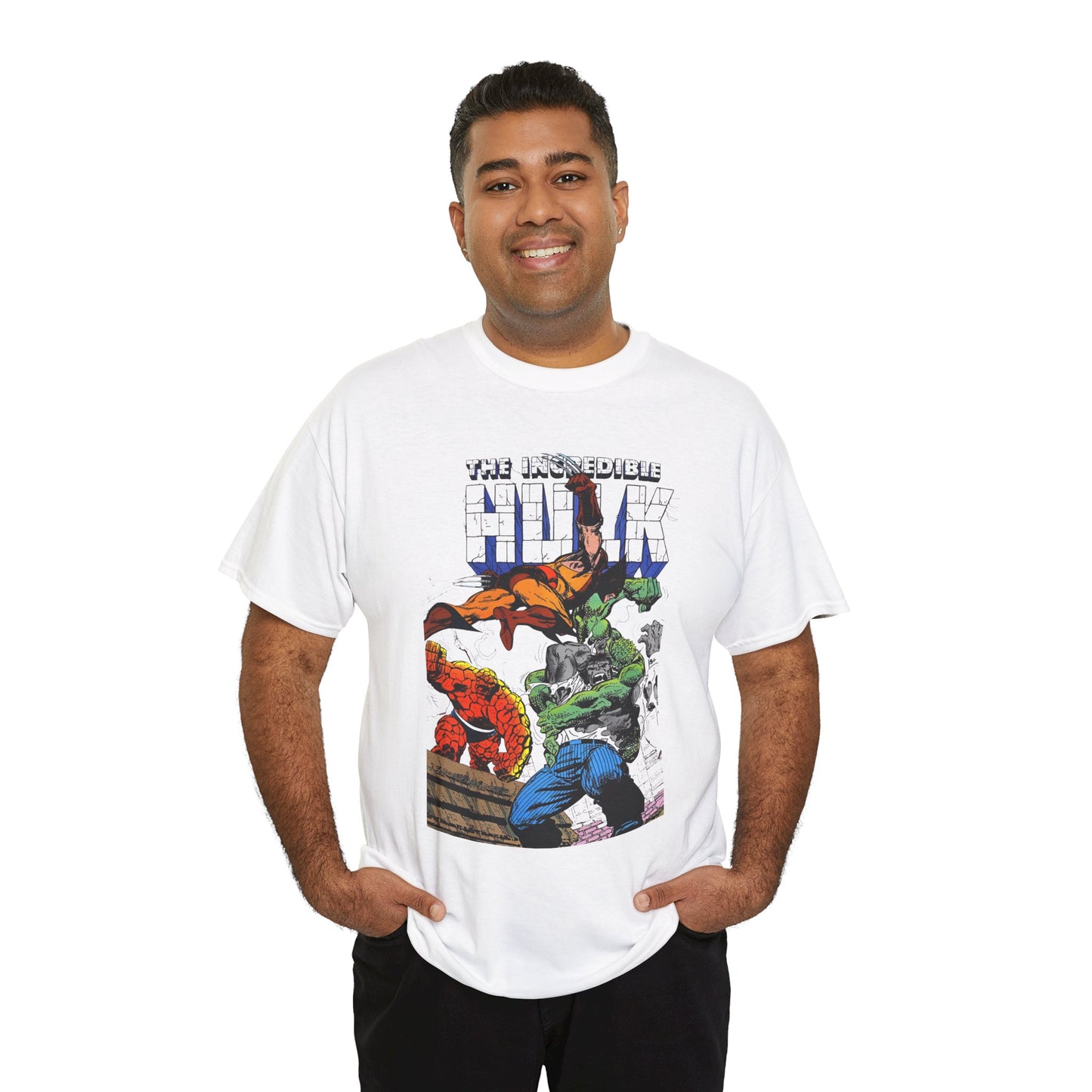 Incredible Hulk T-Shirt - Vs Wolverine, The Thing, The Abomination - Marvel Comics