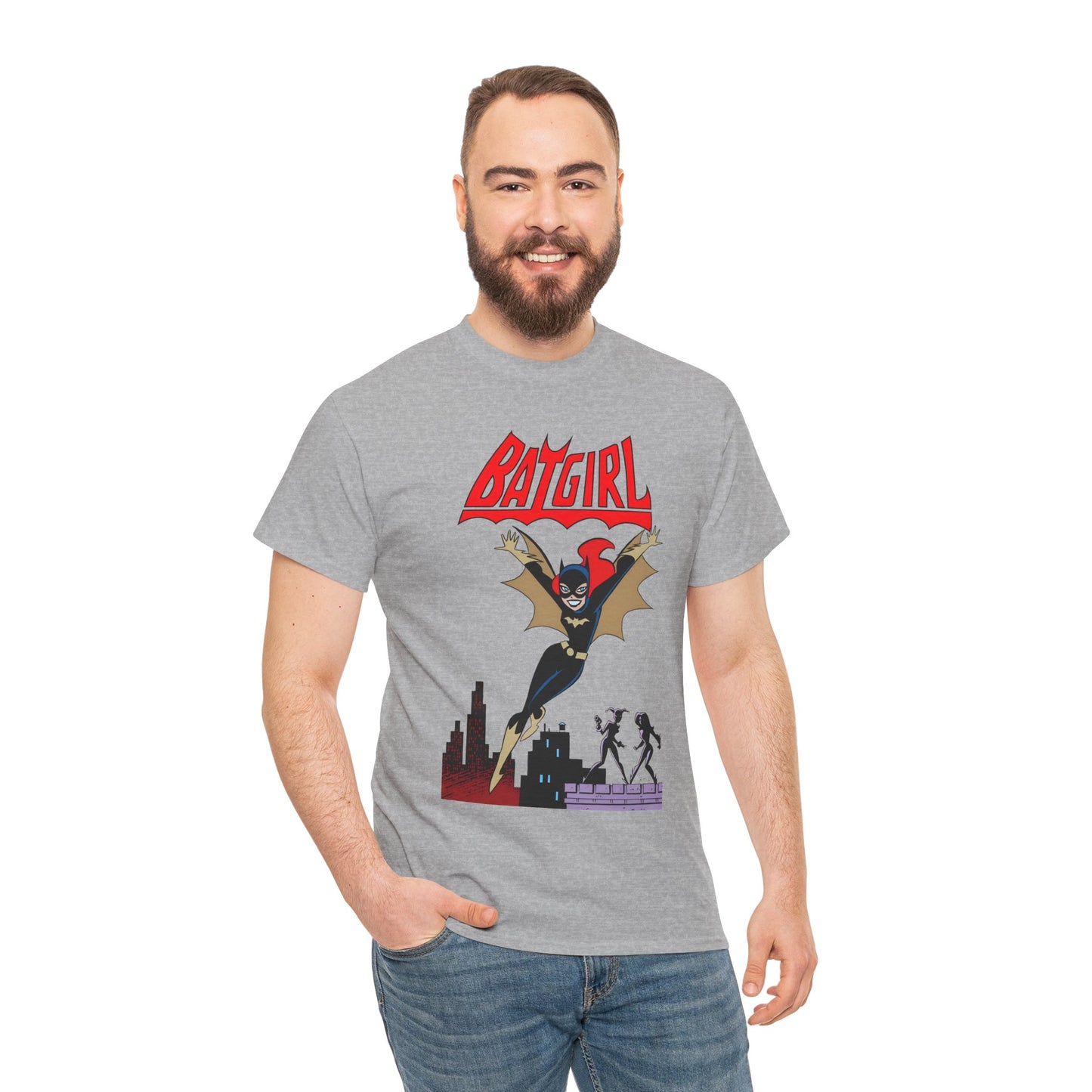 Batgirl T-Shirt - Bruce Timm Art - Batman Animated Series 1990s - Gotham City, Batman, Barbara Gordon - WB Cartoon - DC Comics
