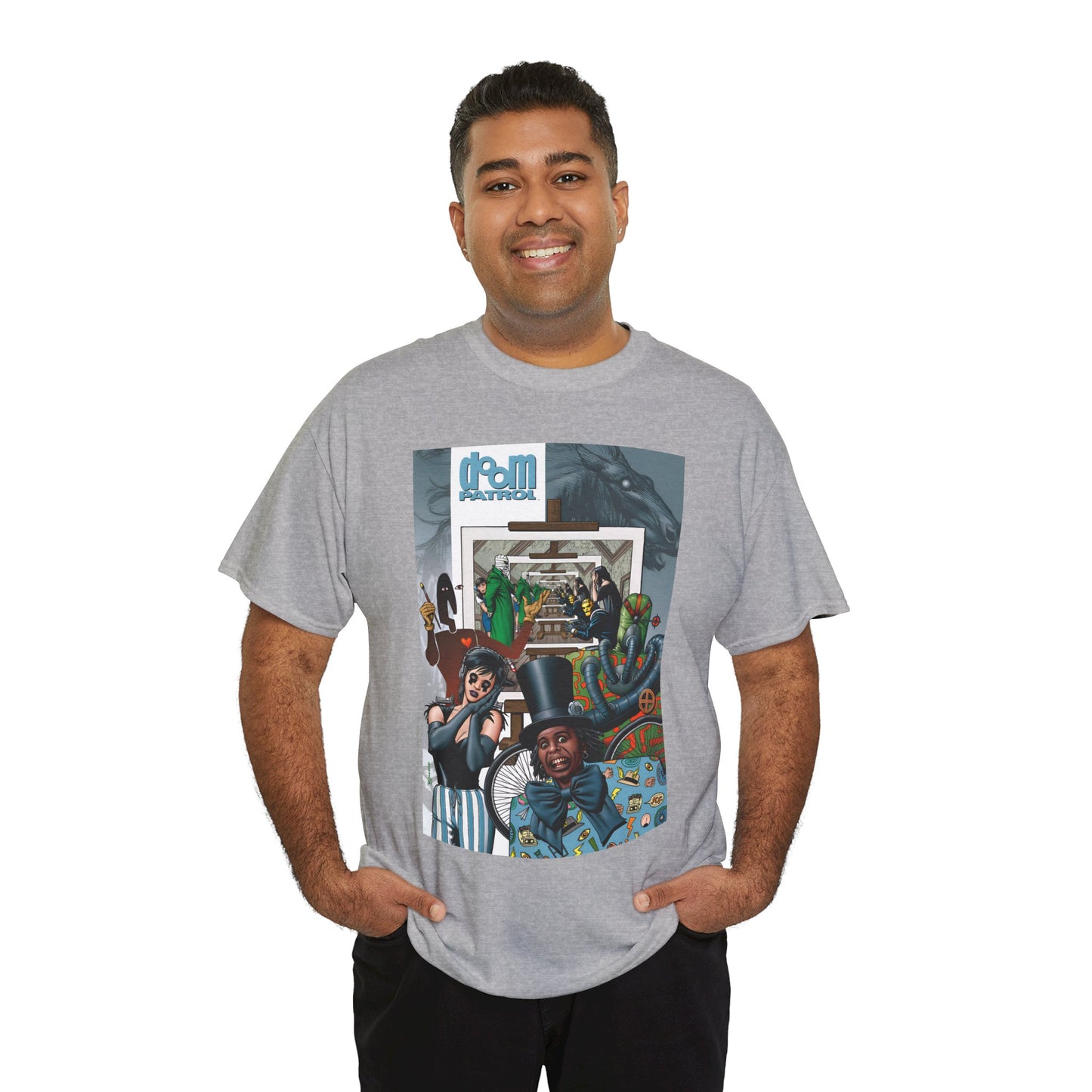 Doom Patrol T-Shirt - Brian Bolland Art - Grant Morrison Story - DC Comics/Vertigo Comics
