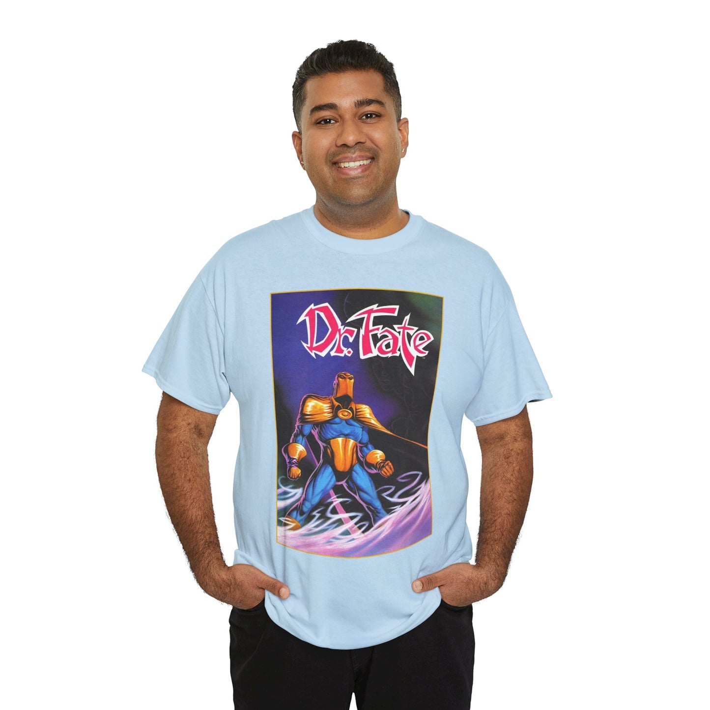 Dr Fate T-Shirt - Shawn McManus Art - Kent Nelson, Nabu - JSA, JLI Member - Lords of Order - DC Comics