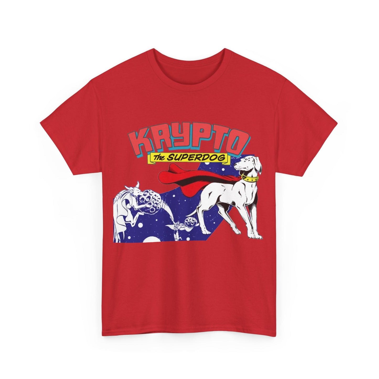 Krypto T-Shirt - James Gunn Superman Movie 2025 - Superman's Beloved Pet -Super Dog from Krypton - Stays at the Fortress of Solitude - DC Comics