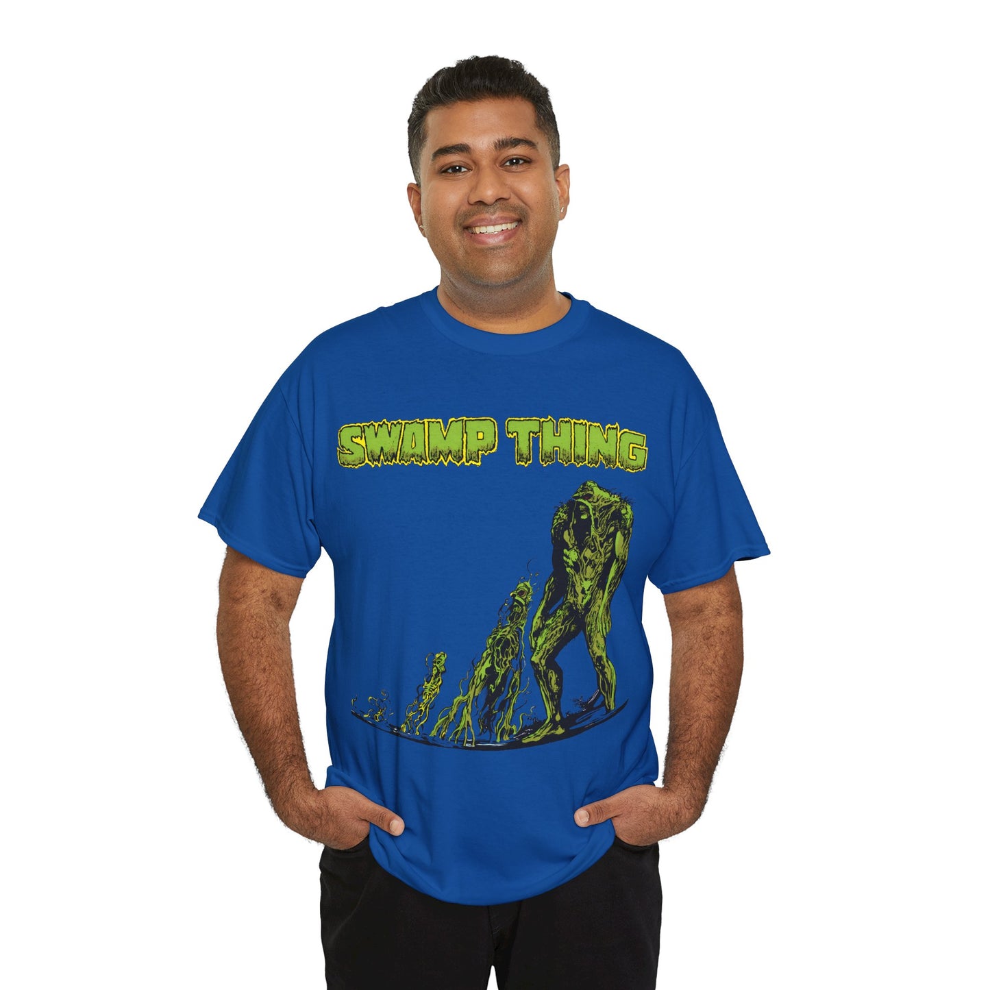 Swamp Thing T-Shirt - Stephen Bissette & John Totleben - Alec Holland - Avatar of the Green - DC Comics, Vertigo Comics