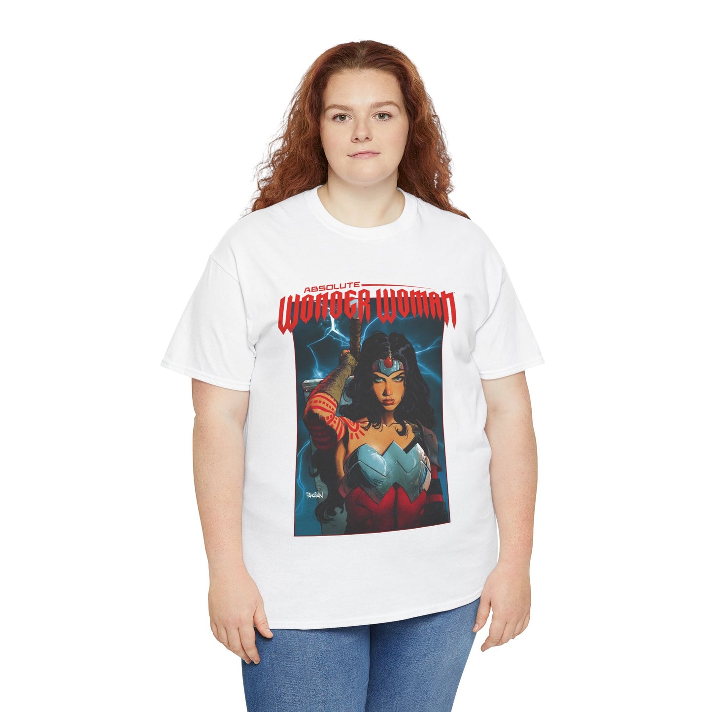 Absolute Wonder Woman T-Shirt - Dan Panosian Art - DC Comics All-In Variant Cover - Raised in Hell by Circe