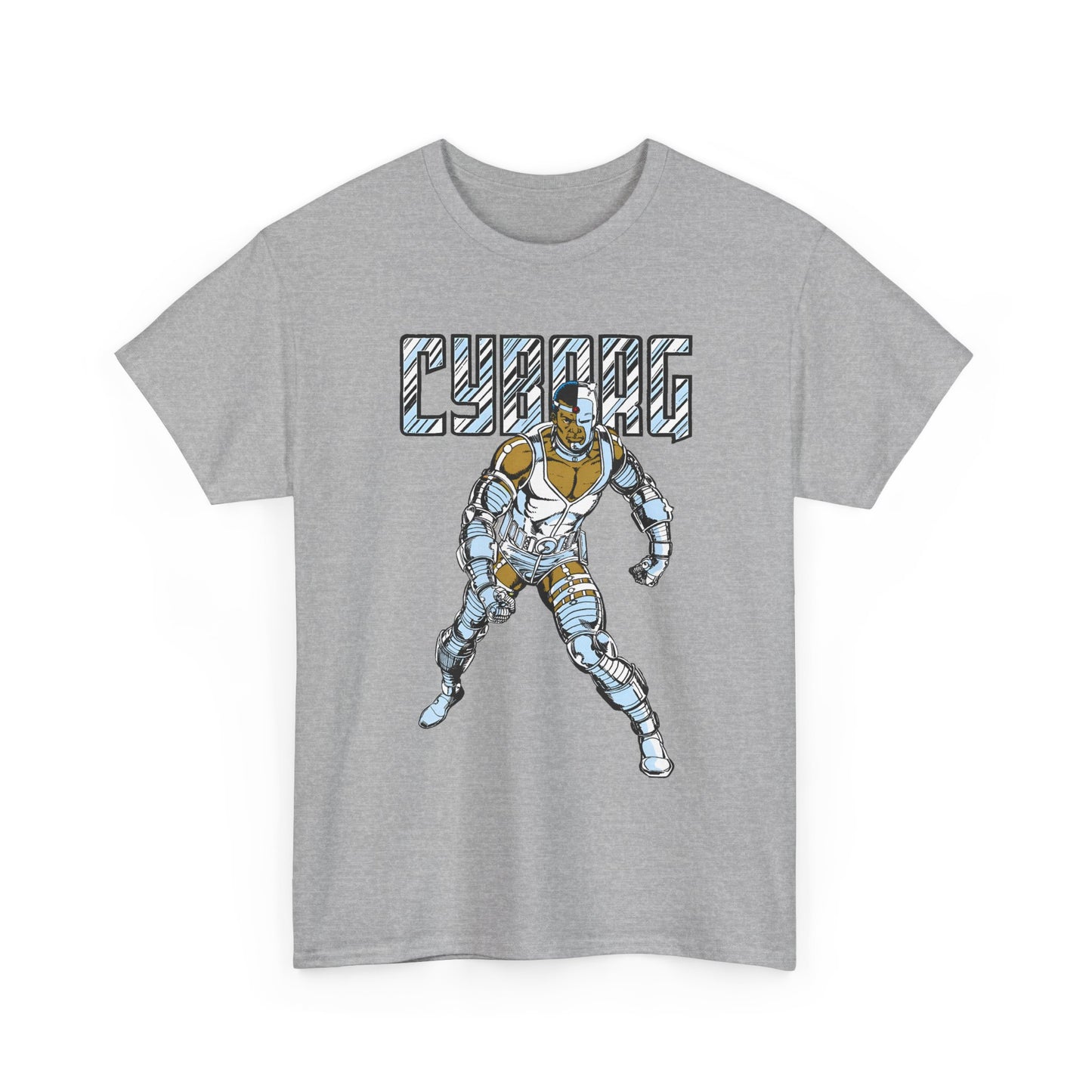 Cyborg T-Shirt - George Perez Art - New Teen Titans, Justice League - Victor Stone - DC Comics