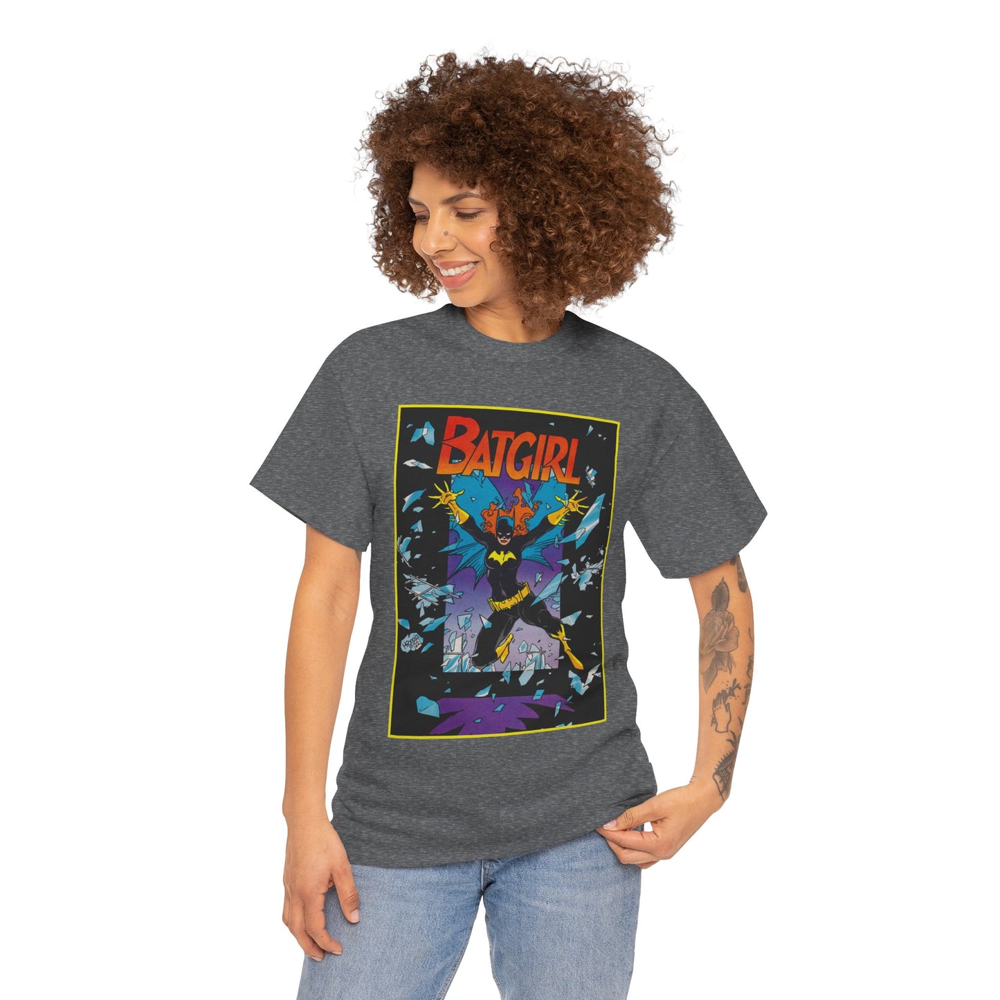 Batgirl T-Shirt - Mike Mignola Art - Barbara Gordon, Gotham City, Batfamily - DC Comics