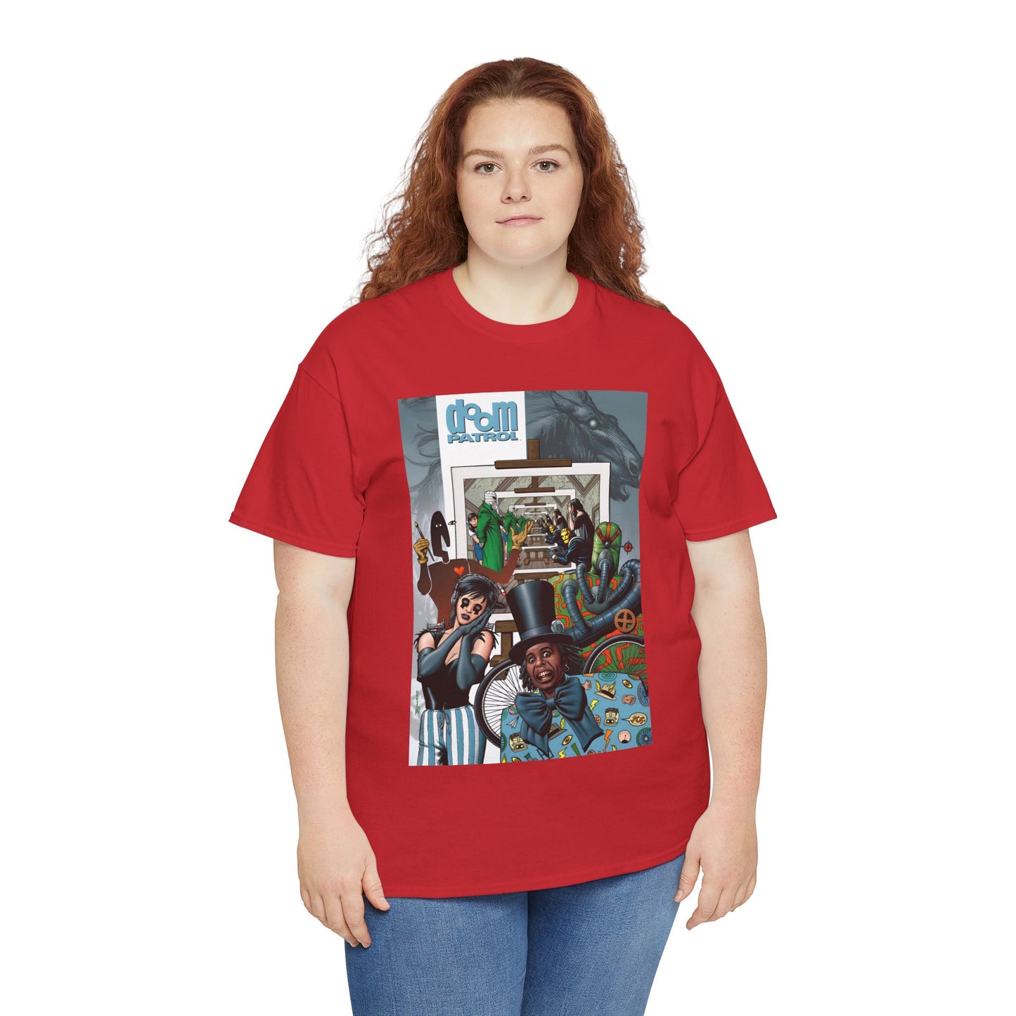 Doom Patrol T-Shirt - Brian Bolland Art - Grant Morrison Story - DC Comics/Vertigo Comics