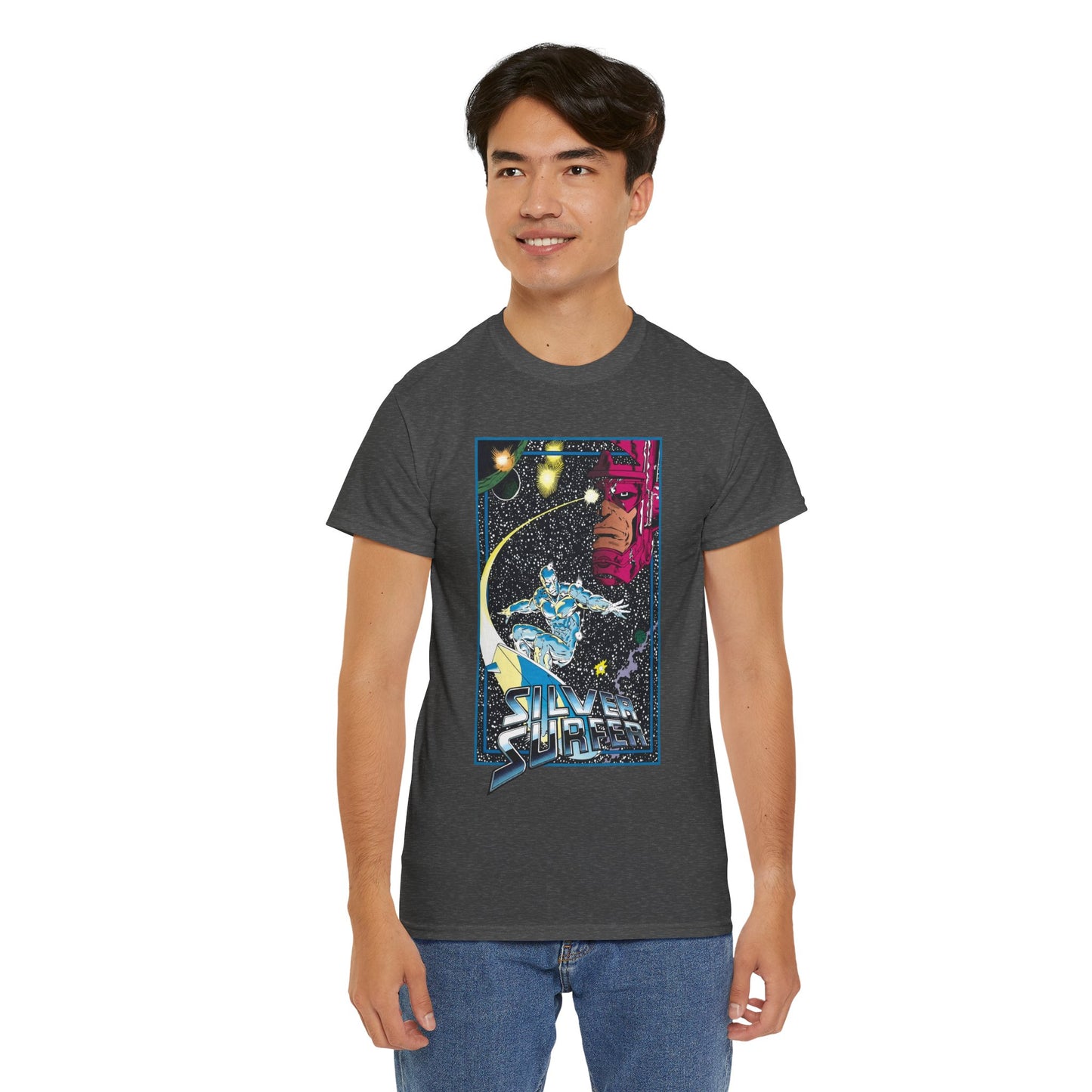 Silver Surfer T-Shirt - Ron Lim Art - Herald of Galactus - Norrin Radd - Popular Marvel Comics Character