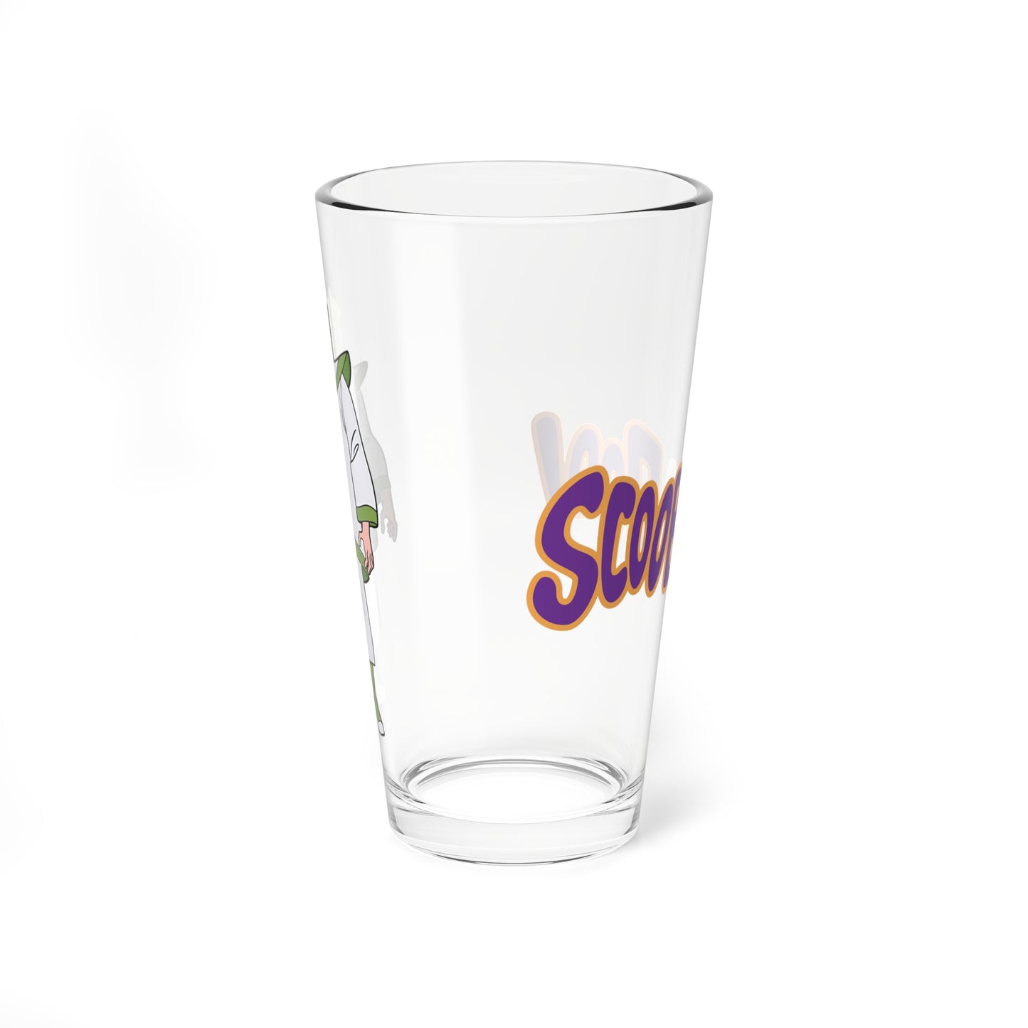 Ghost of Zen Tuo Pint Glass, 16oz - Scooby Doo Villain - Beloved Hanna-Barbera Cartoon - Mystery Mask Mix-Up